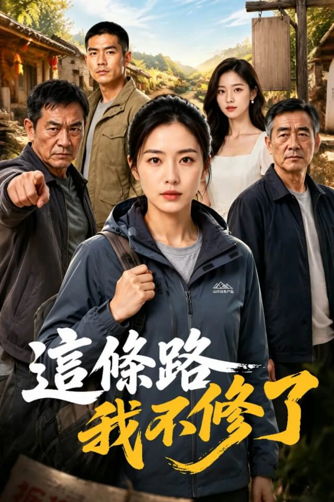 《這條路我不修了》海報