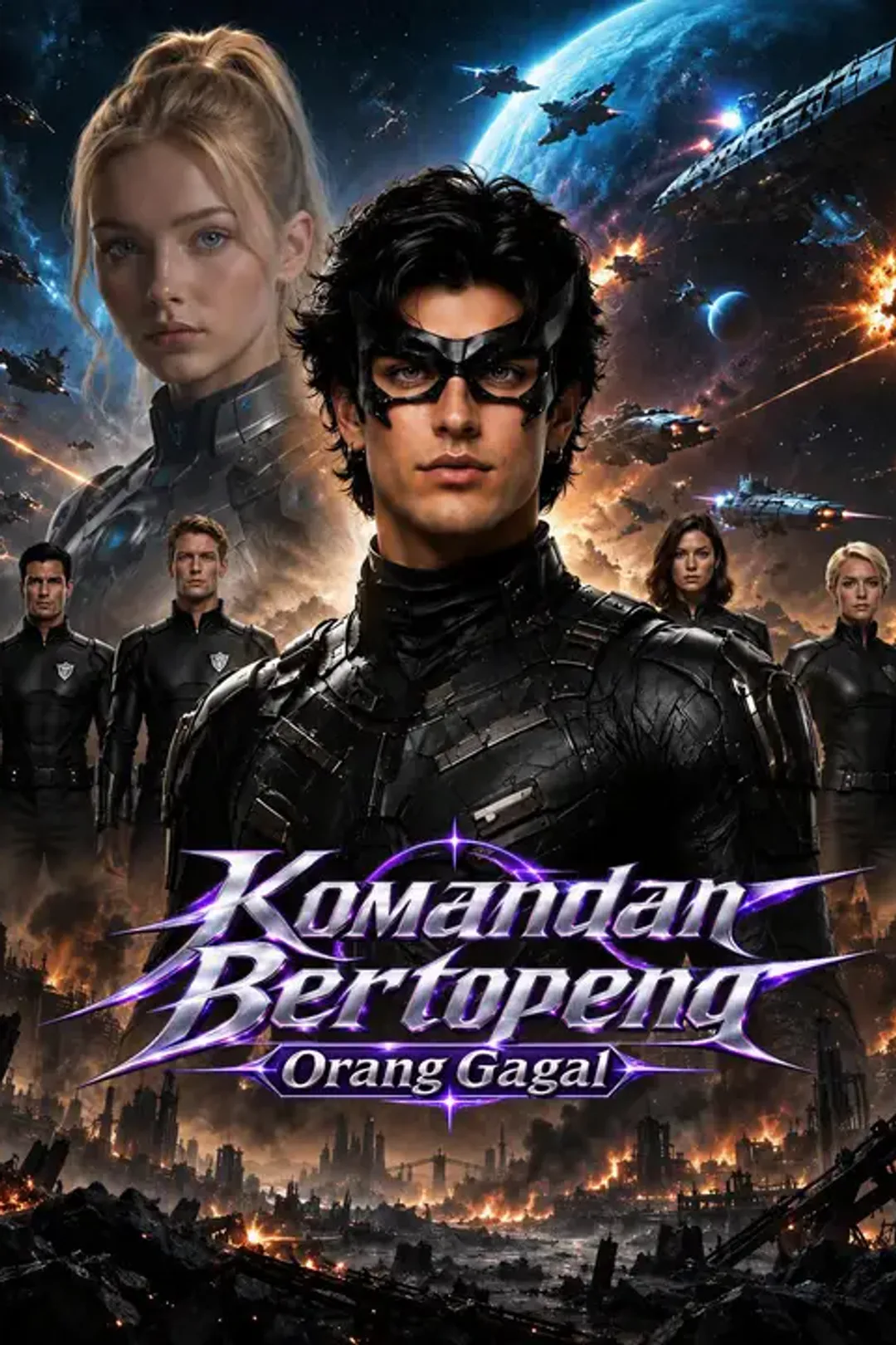 Poster Komandan Bertopeng Orang Gagal