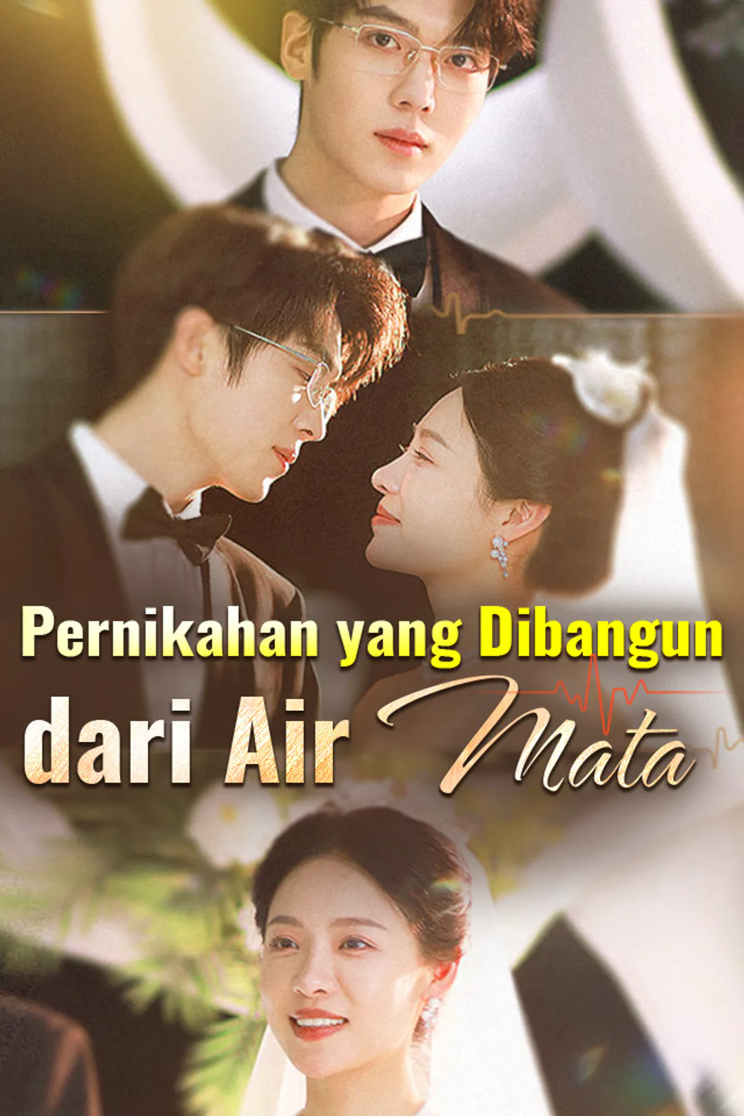 Poster Pernikahan yang Dibangun dari Air Mata
