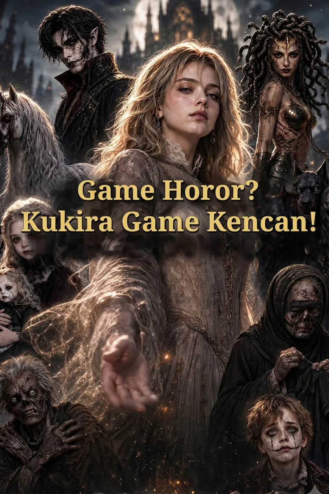 Poster Game Horor? Kukira Game Kencan!