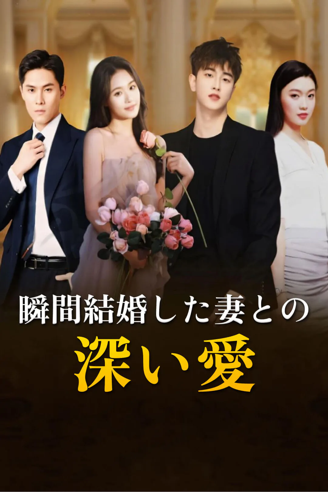 瞬間結婚した妻との深い愛のポスター