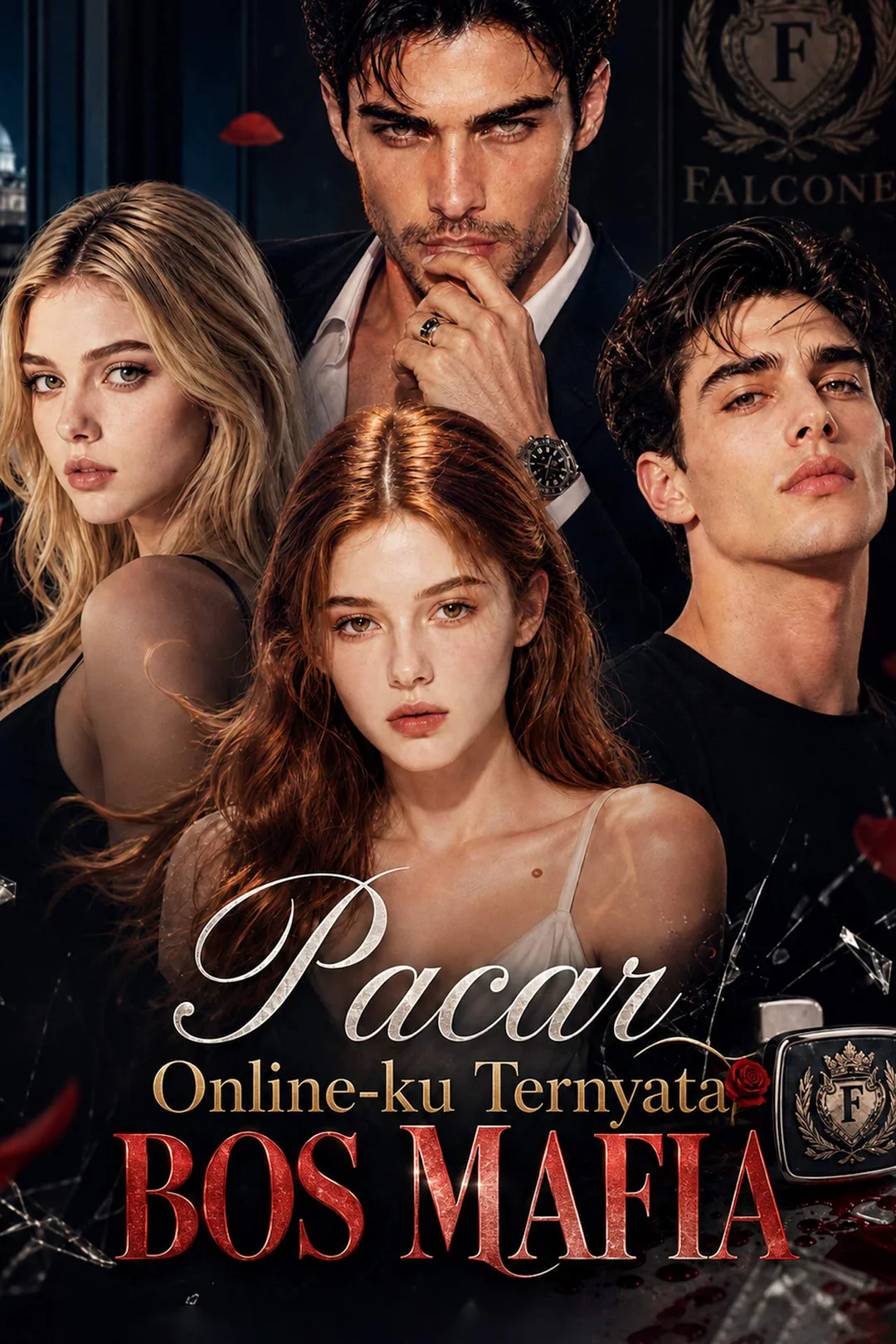 Poster Pacar Online-ku Ternyata Bos Mafia