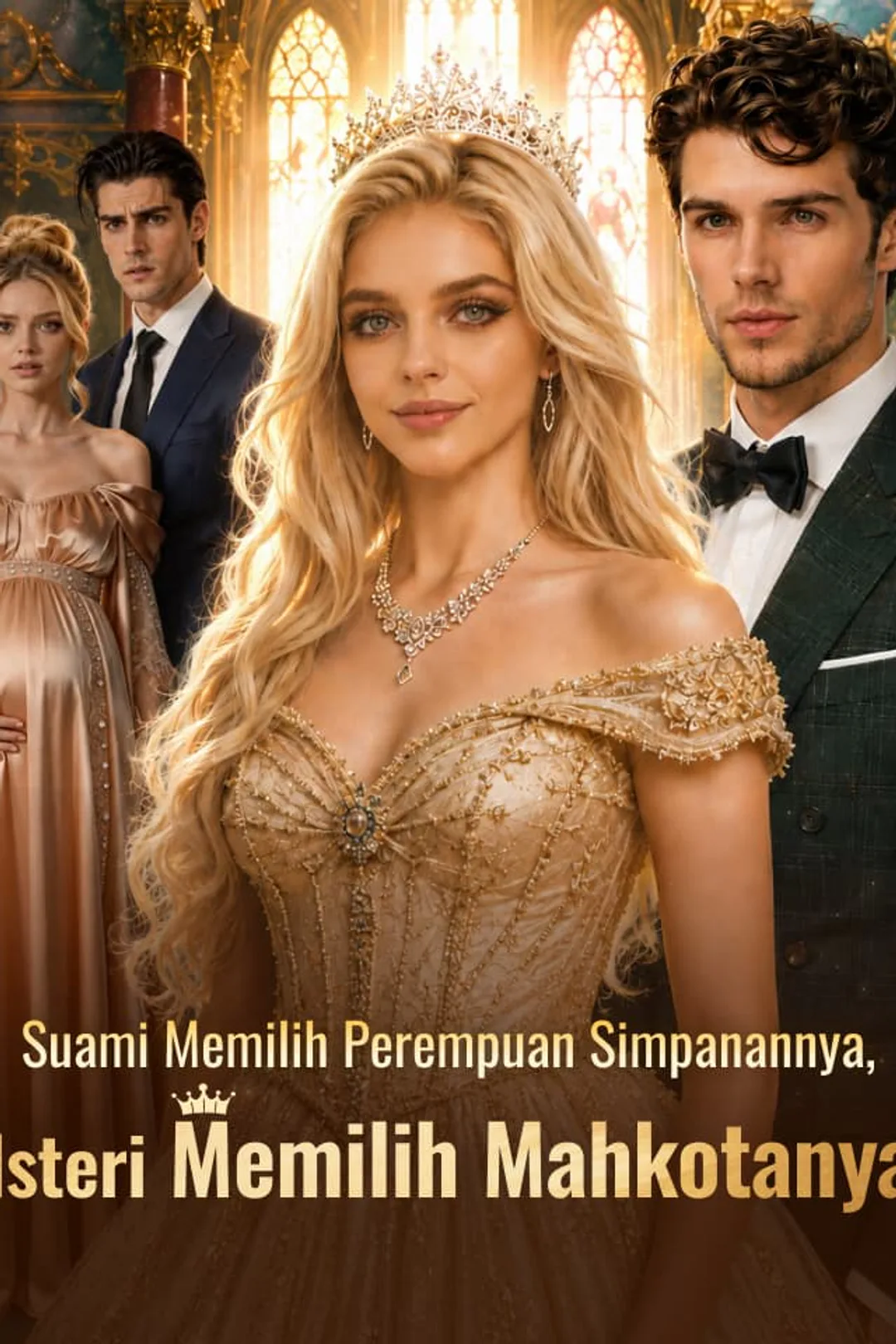 Poster Suami Memilih Perempuan Simpanannya, Isteri Memilih Mahkotanya