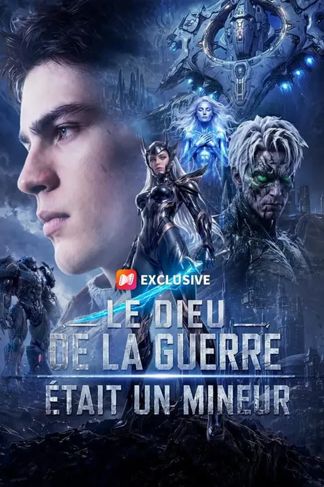 Affiche de Le dieu de la guerre était un mineur