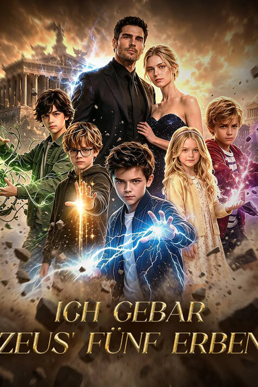 Poster von Ich gebar Zeus' fünf Erben