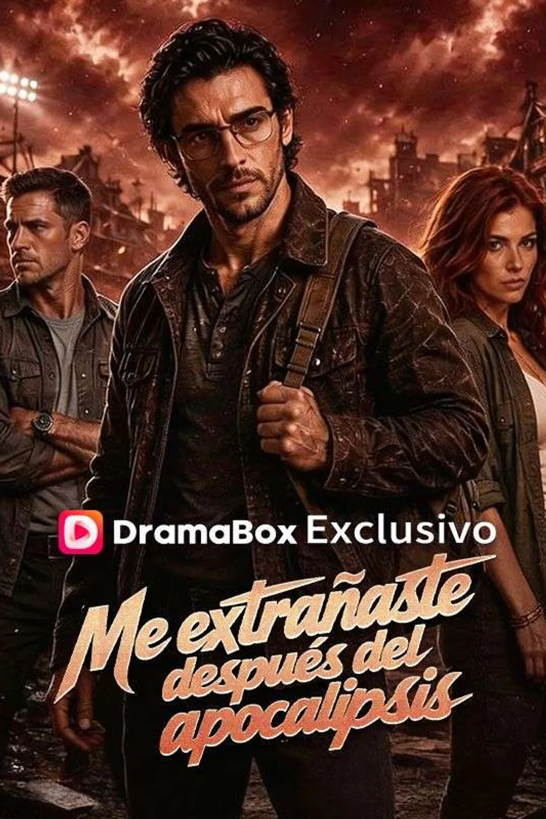 Póster de Me extrañaste después del apocalipsis