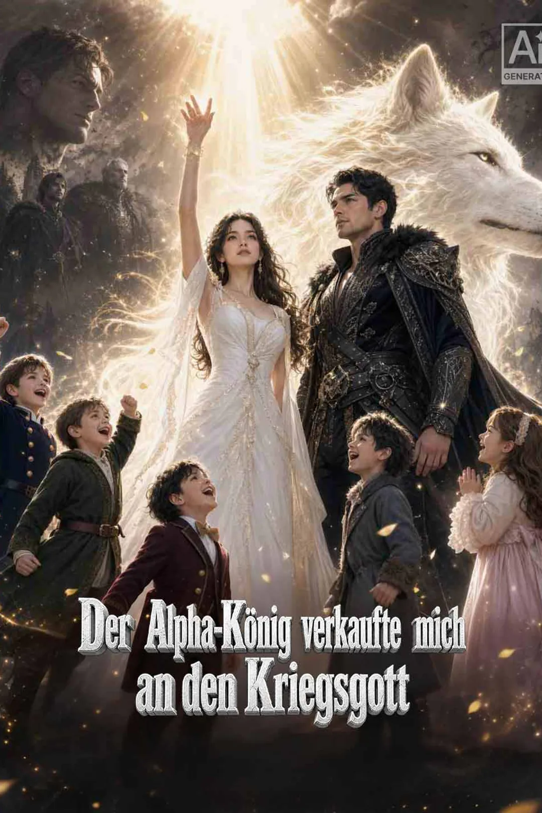 Poster von Der Alpha-König verkaufte mich an den Kriegsgott