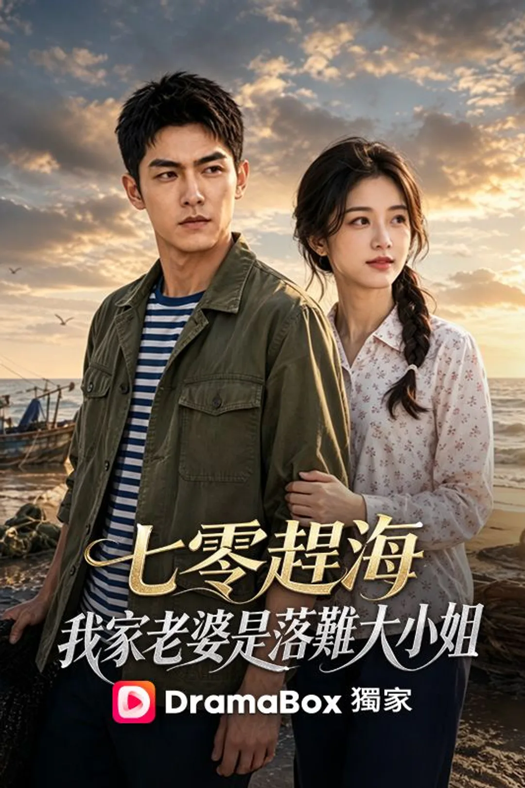 《七零趕海，我家老婆是落難大小姐》海報