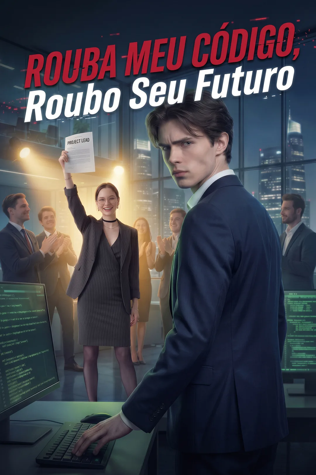 Pôster de Rouba Meu Código, Roubo Seu Futuro