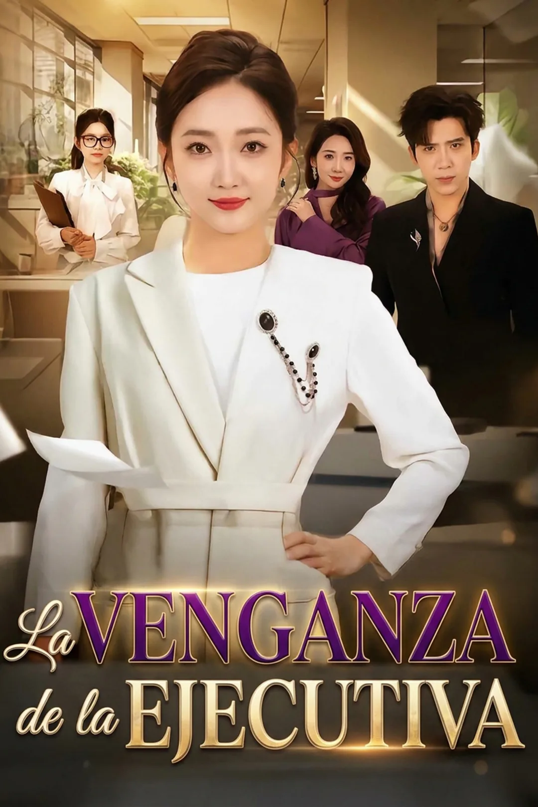Póster de La Venganza de la Ejecutiva