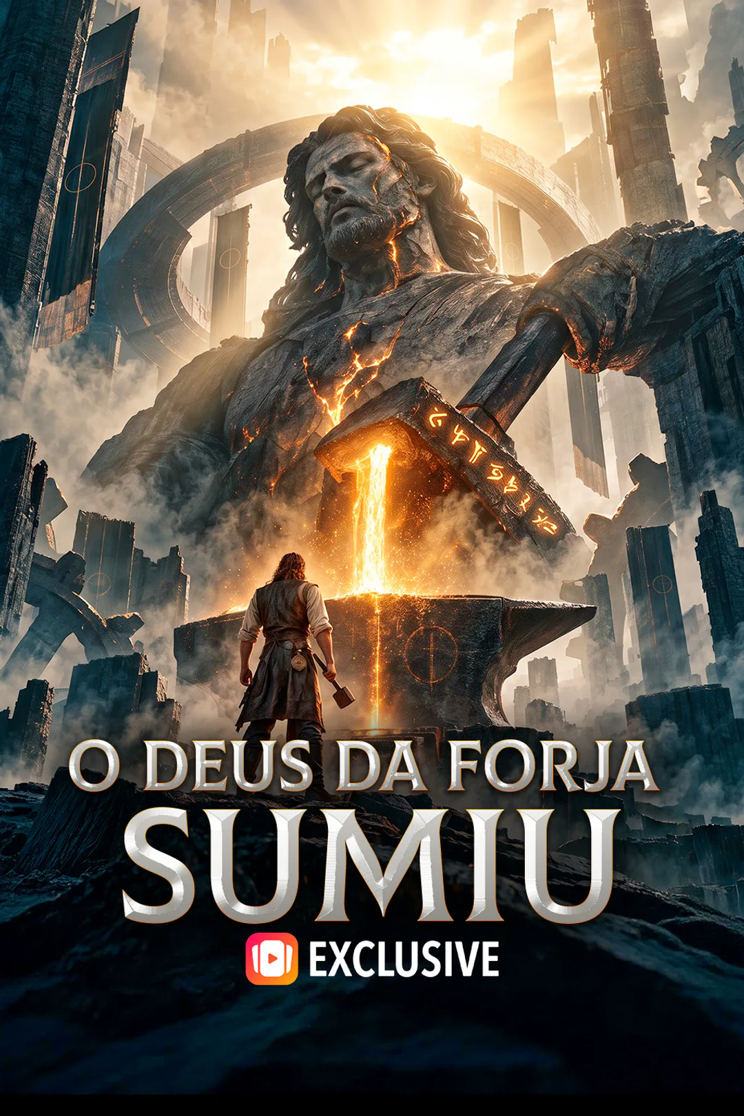 Pôster de O Deus da Forja Sumiu