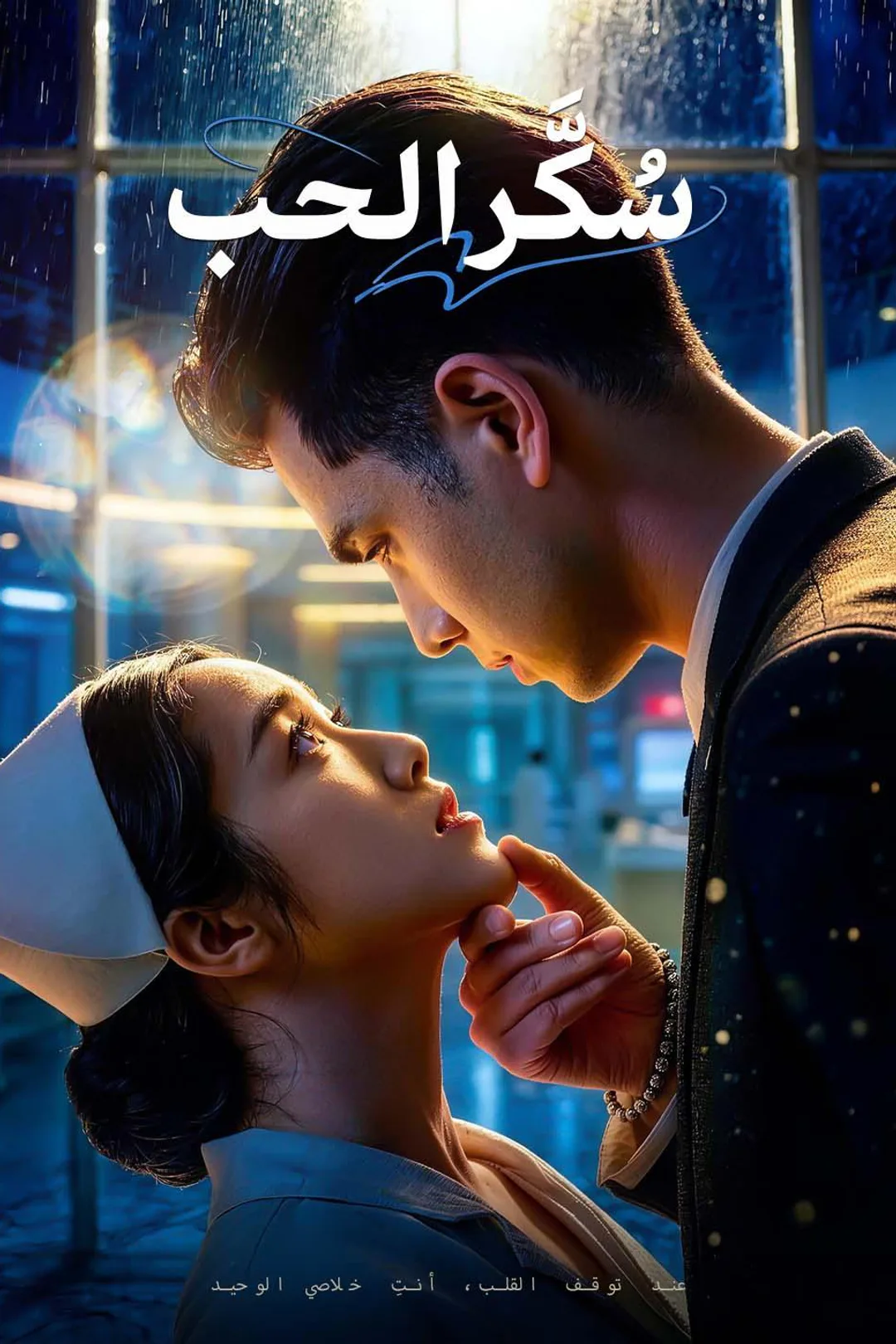 ملصق مسلسل «سُكَّر الحب»