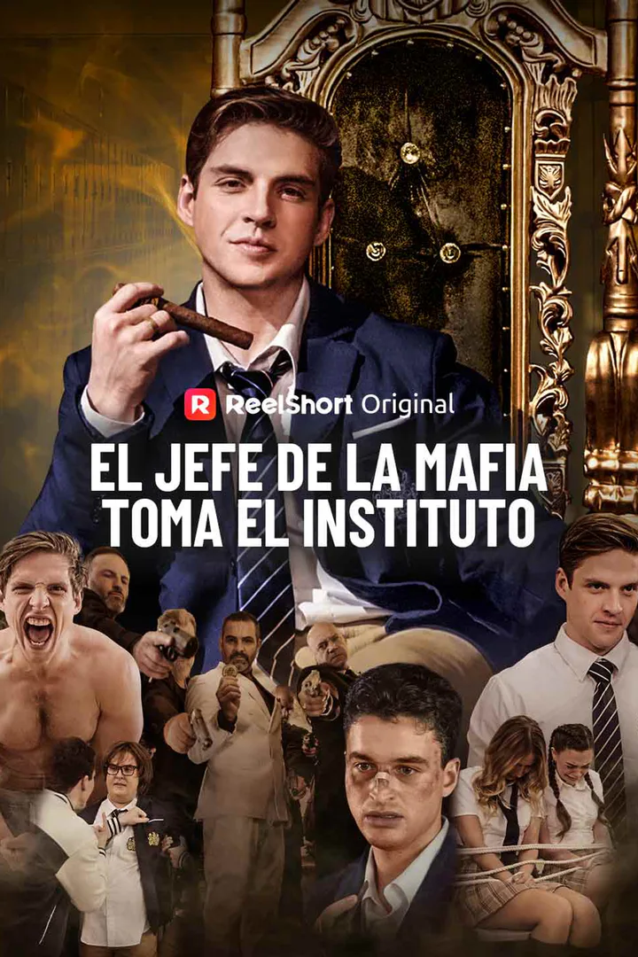 Póster de El jefe de la mafia toma el instituto