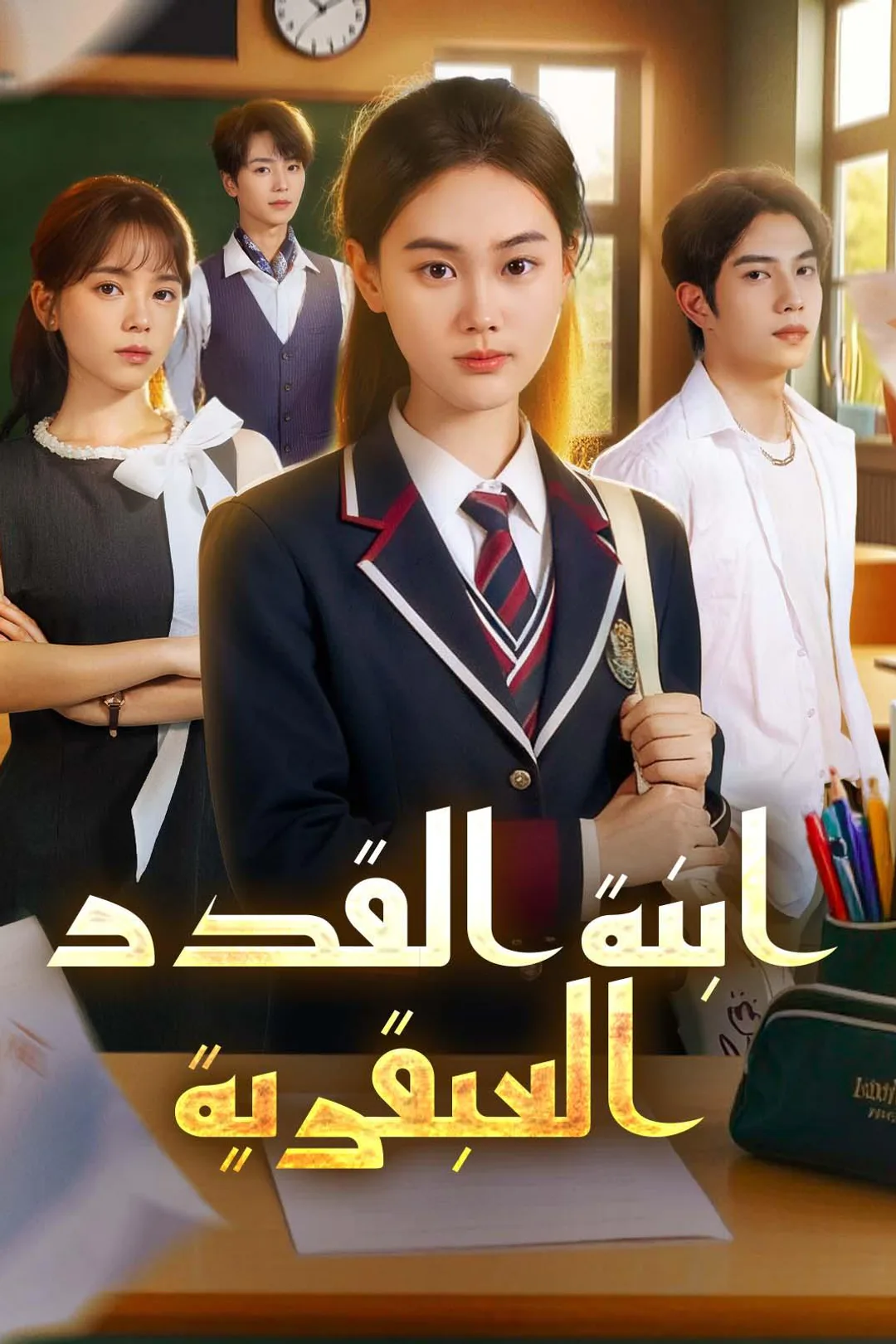ملصق مسلسل «ابنة القدر العبقرية»