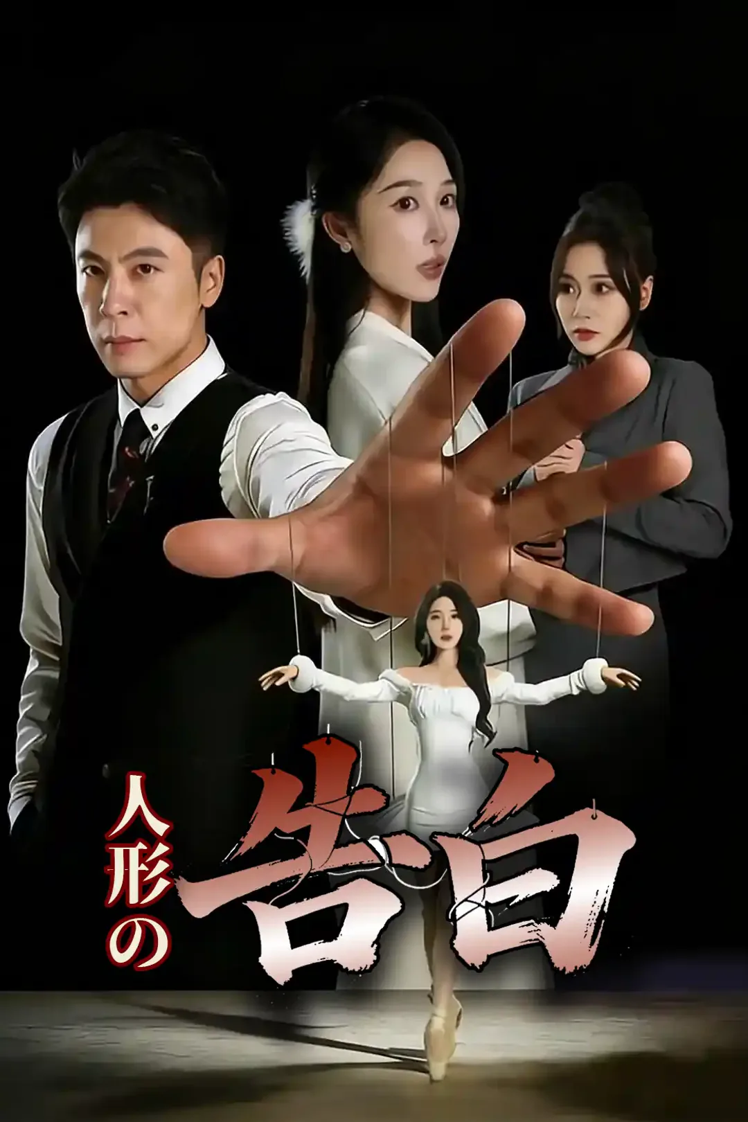 人形の告白のポスター