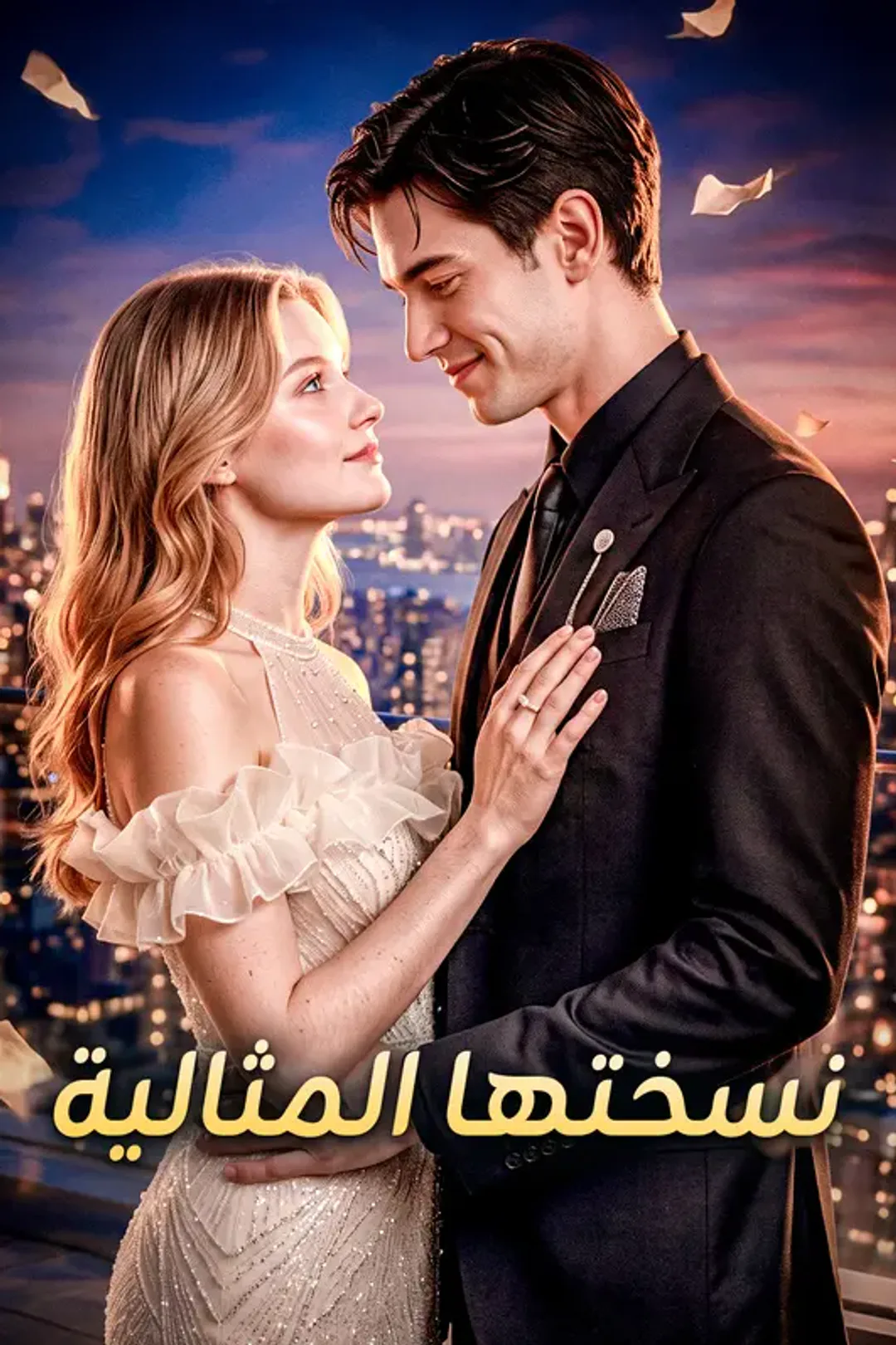 ملصق مسلسل «نسختها المثالية»