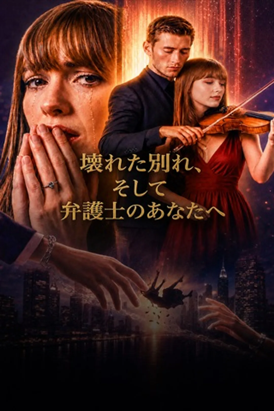 壊れた別れ、そして弁護士のあなたへのポスター
