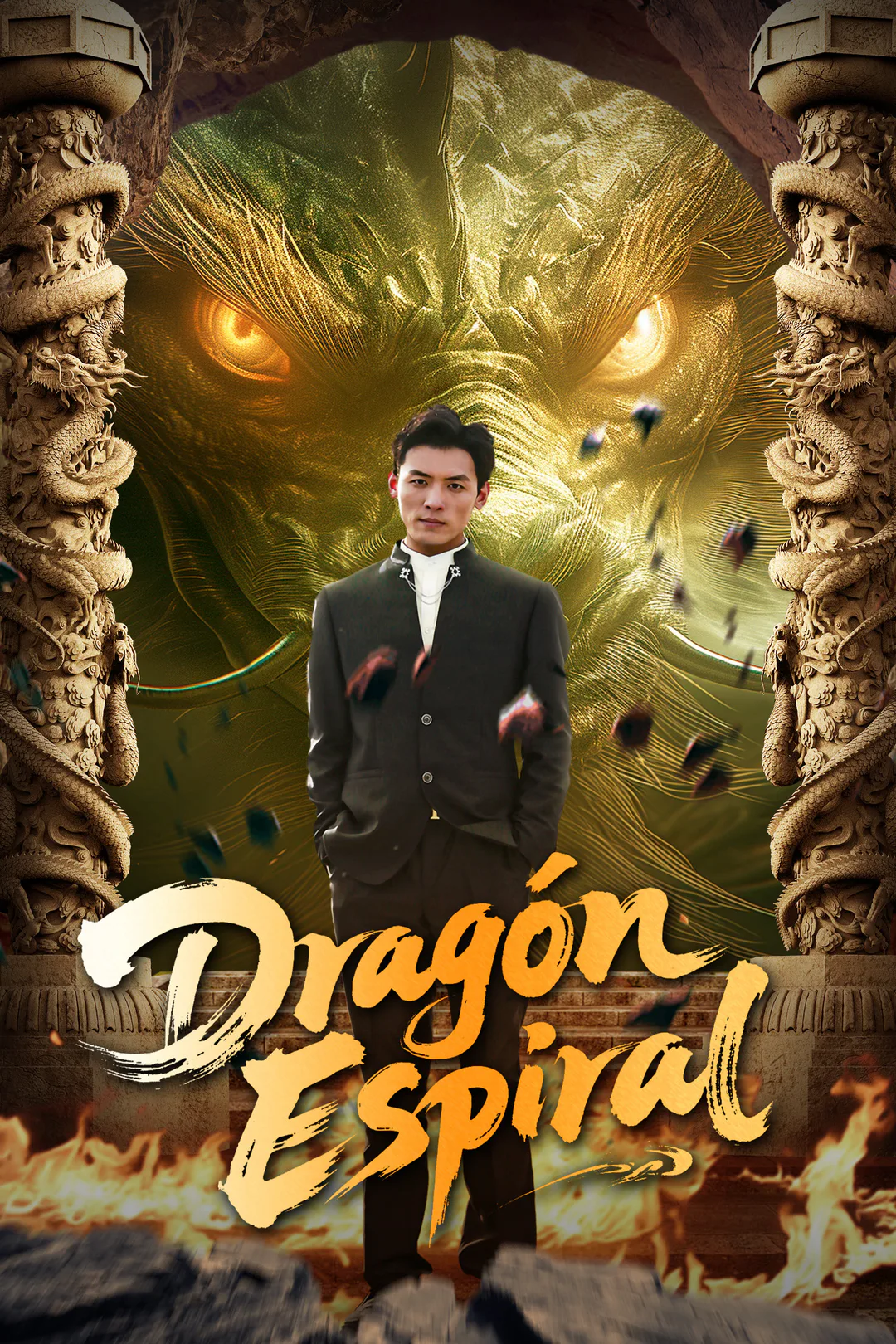 Póster de Dragón Espiral