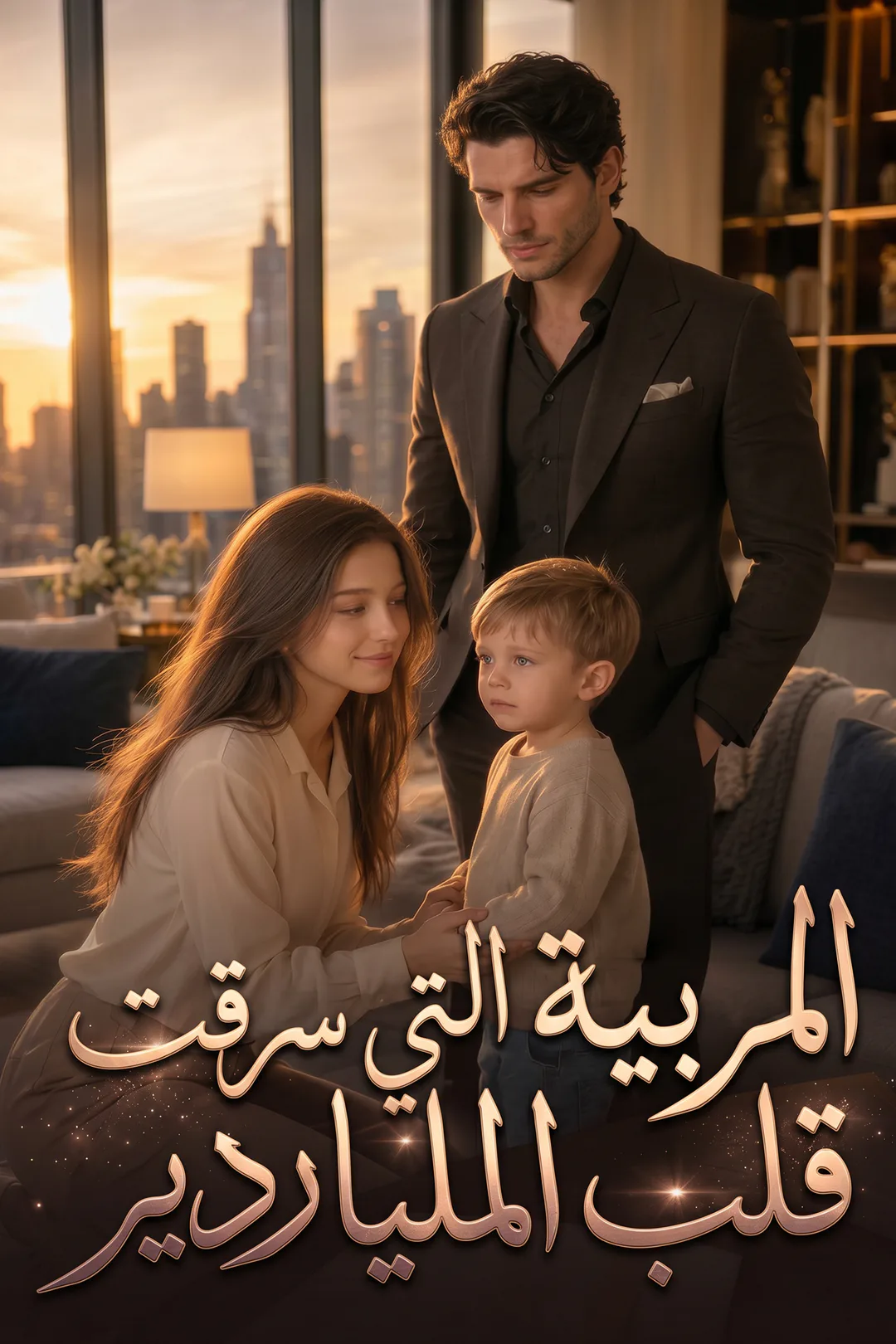 ملصق مسلسل «المربية التي سرقت قلب الملياردير»