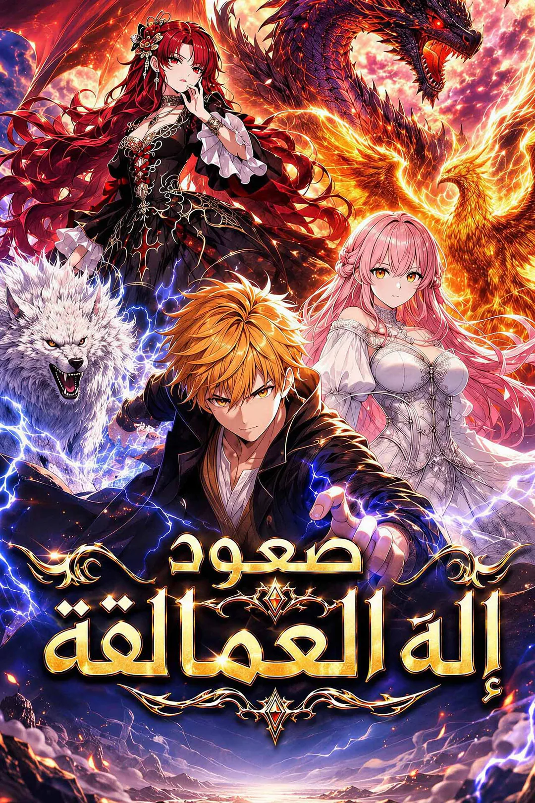 ملصق مسلسل «صعود إله العمالقة»