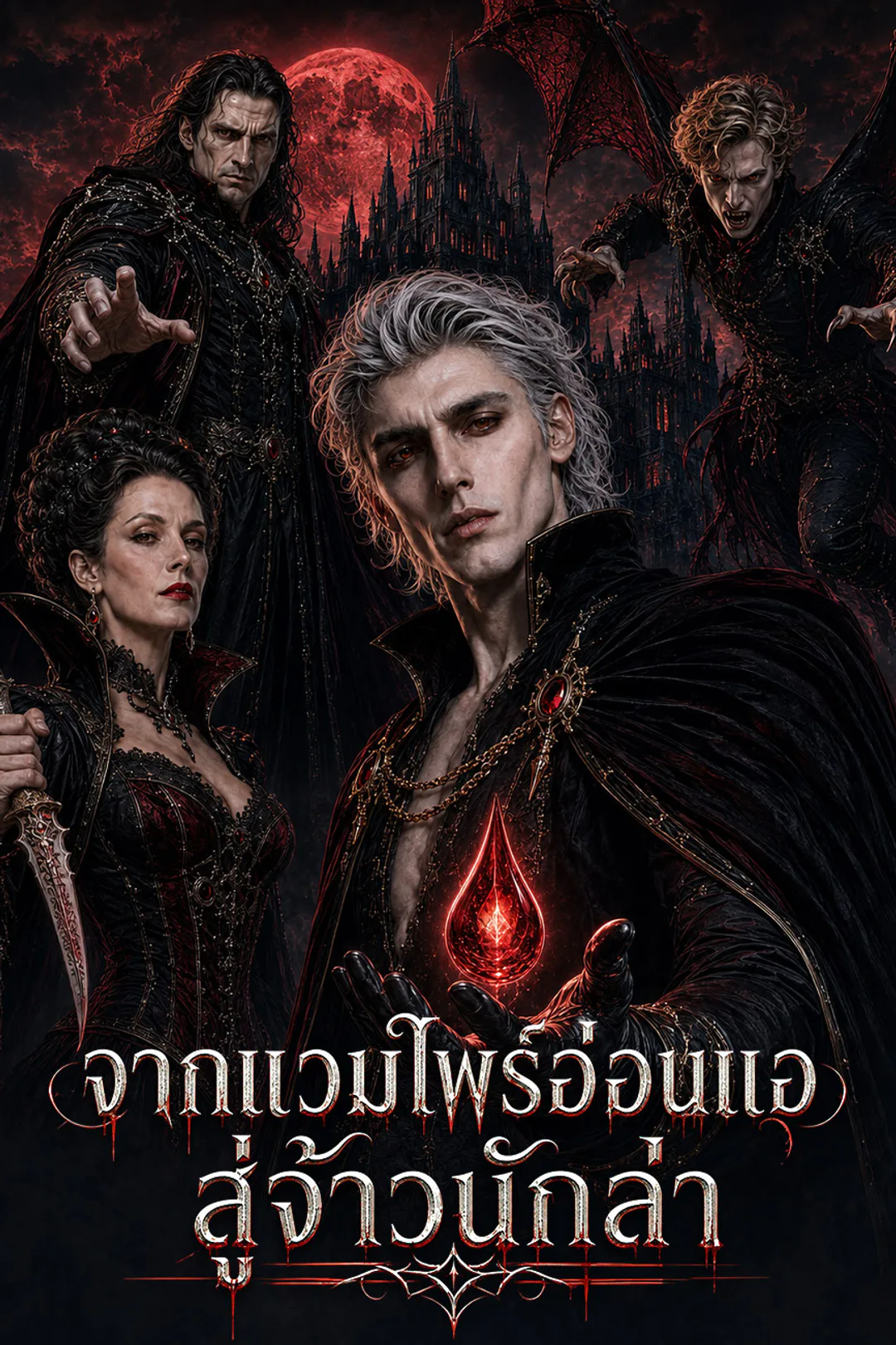 โปสเตอร์ จากแวมไพร์อ่อนแอสู่จ้าวนักล่า