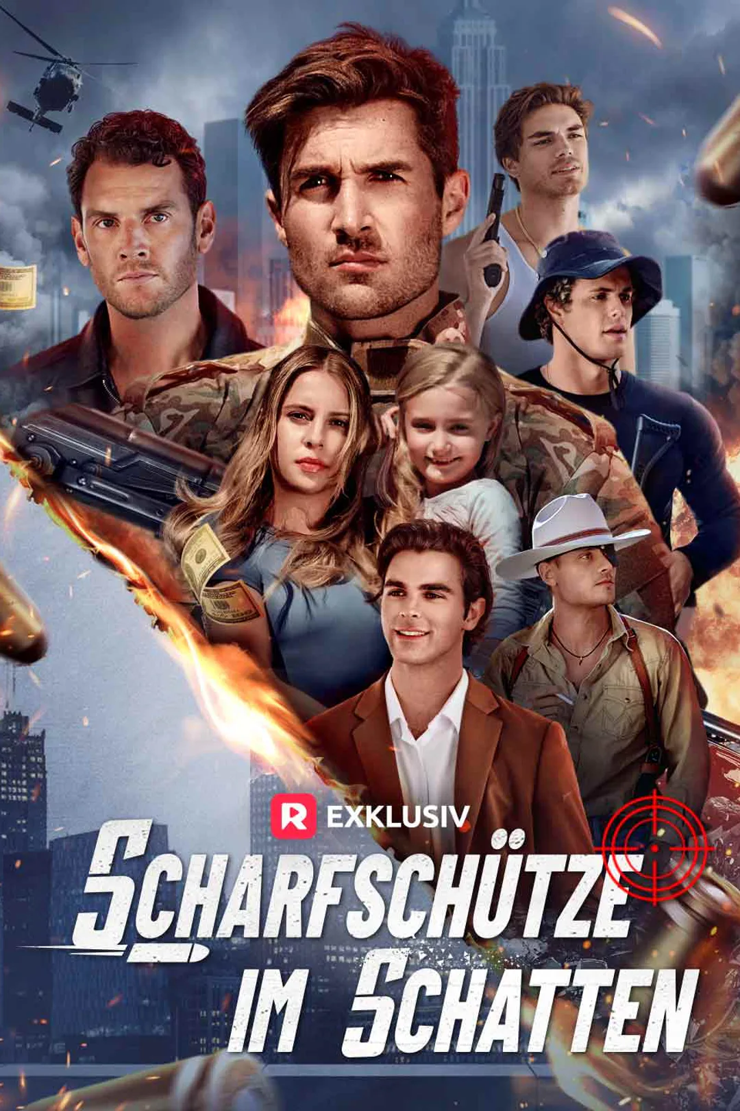 Poster von Scharfschütze im Schatten