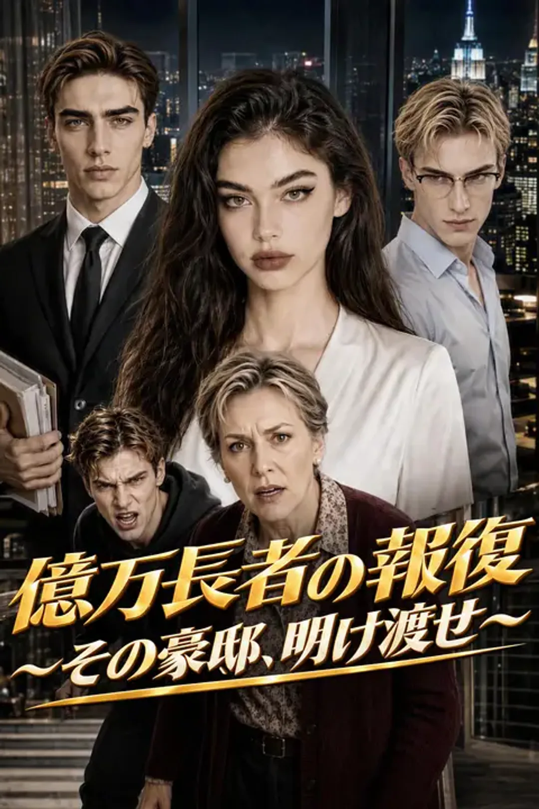 億万長者の報復～その豪邸、明け渡せ～のポスター