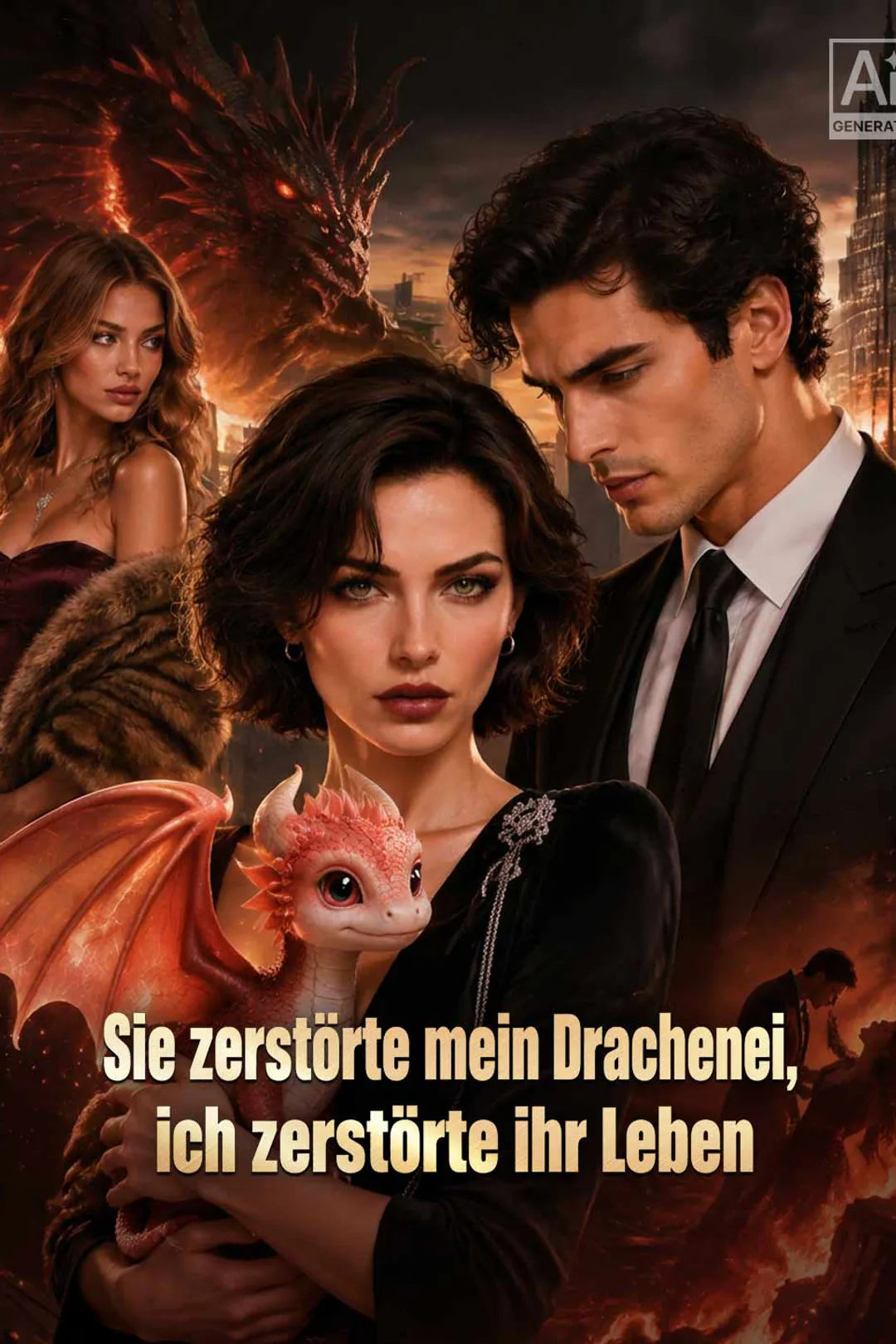 Poster von Sie zerstörte mein Drachenei, ich zerstörte ihr Leben