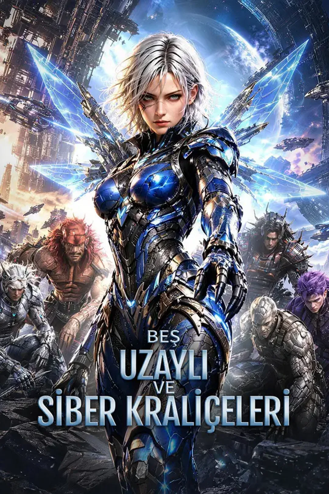 Beş Uzaylı ve Siber Kraliçeleri afişi