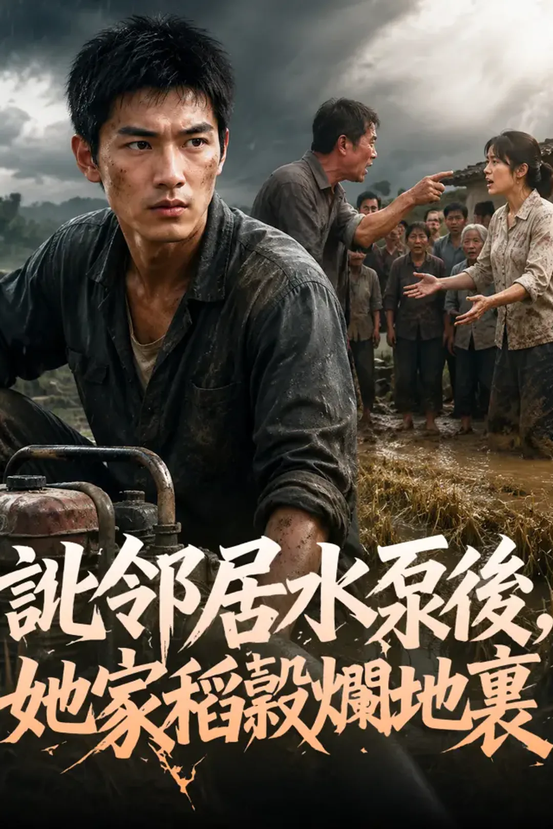 《訛鄰居水泵後，她家稻穀爛地裏》海報
