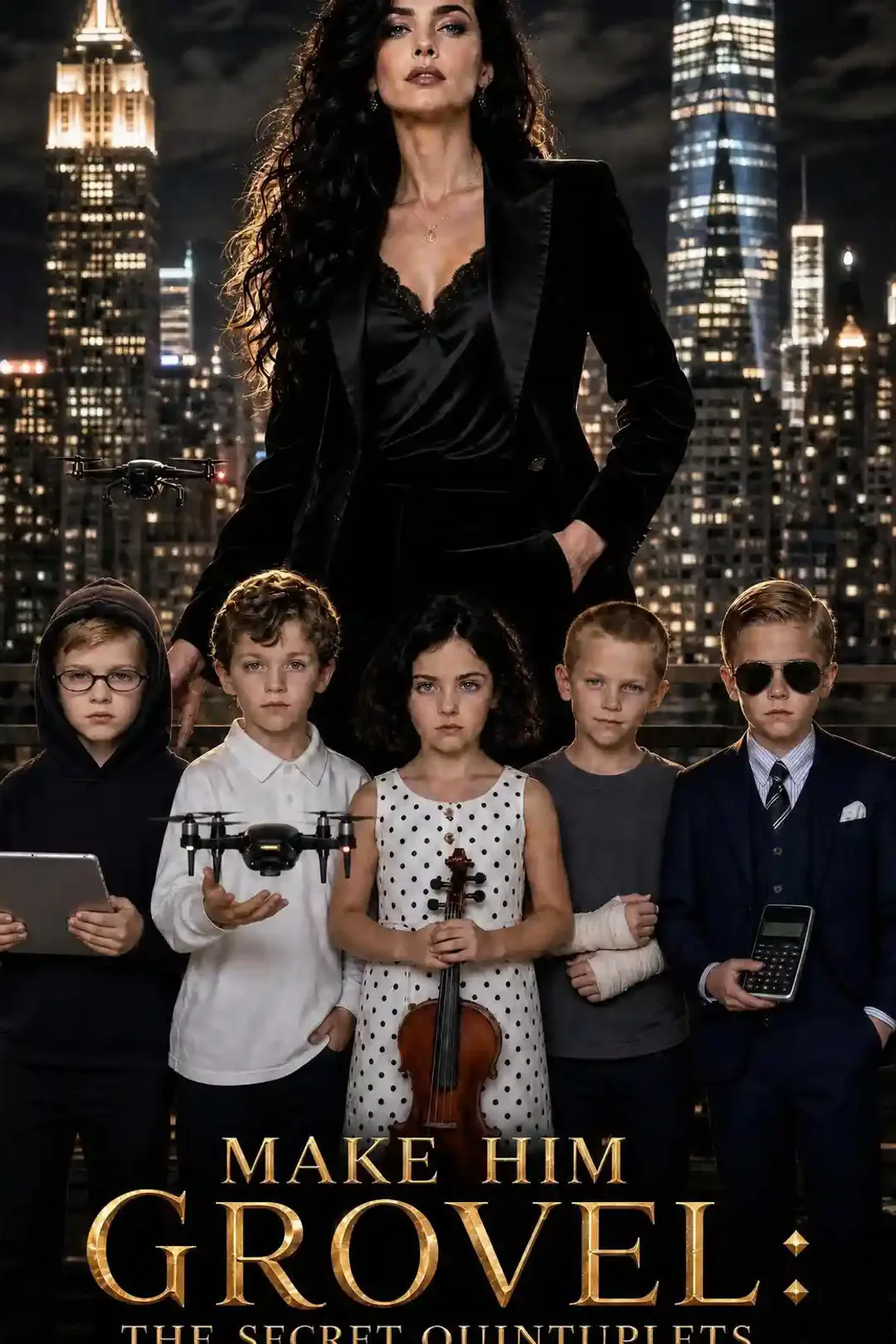 Force Him to Kneel: The Hidden Quintuplets poster