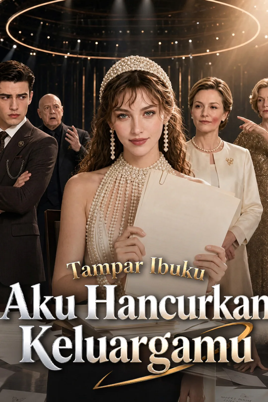 Poster Tampar Ibuku, Aku Hancurkan Keluargamu