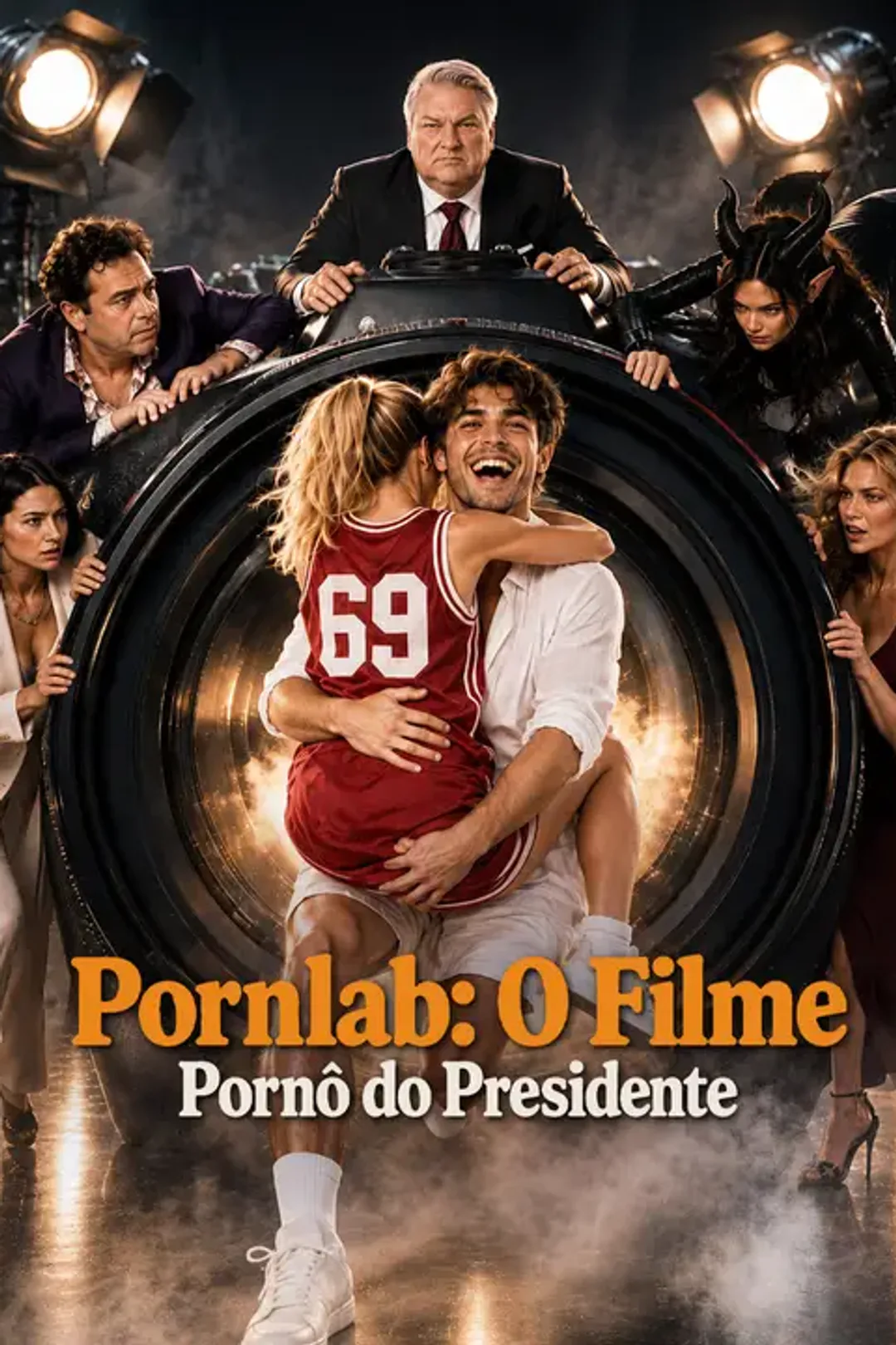 Pôster de Pornlab: O Filme Pornô do Presidente