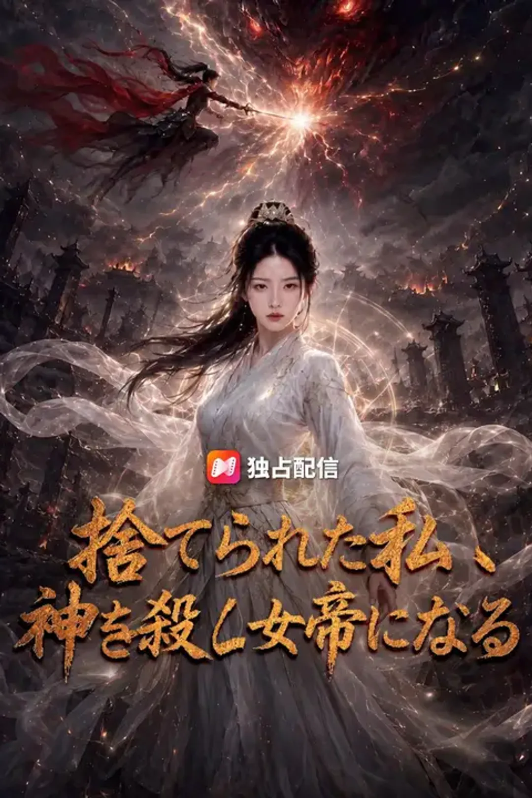 捨てられた私、神を殺し女帝になるのポスター