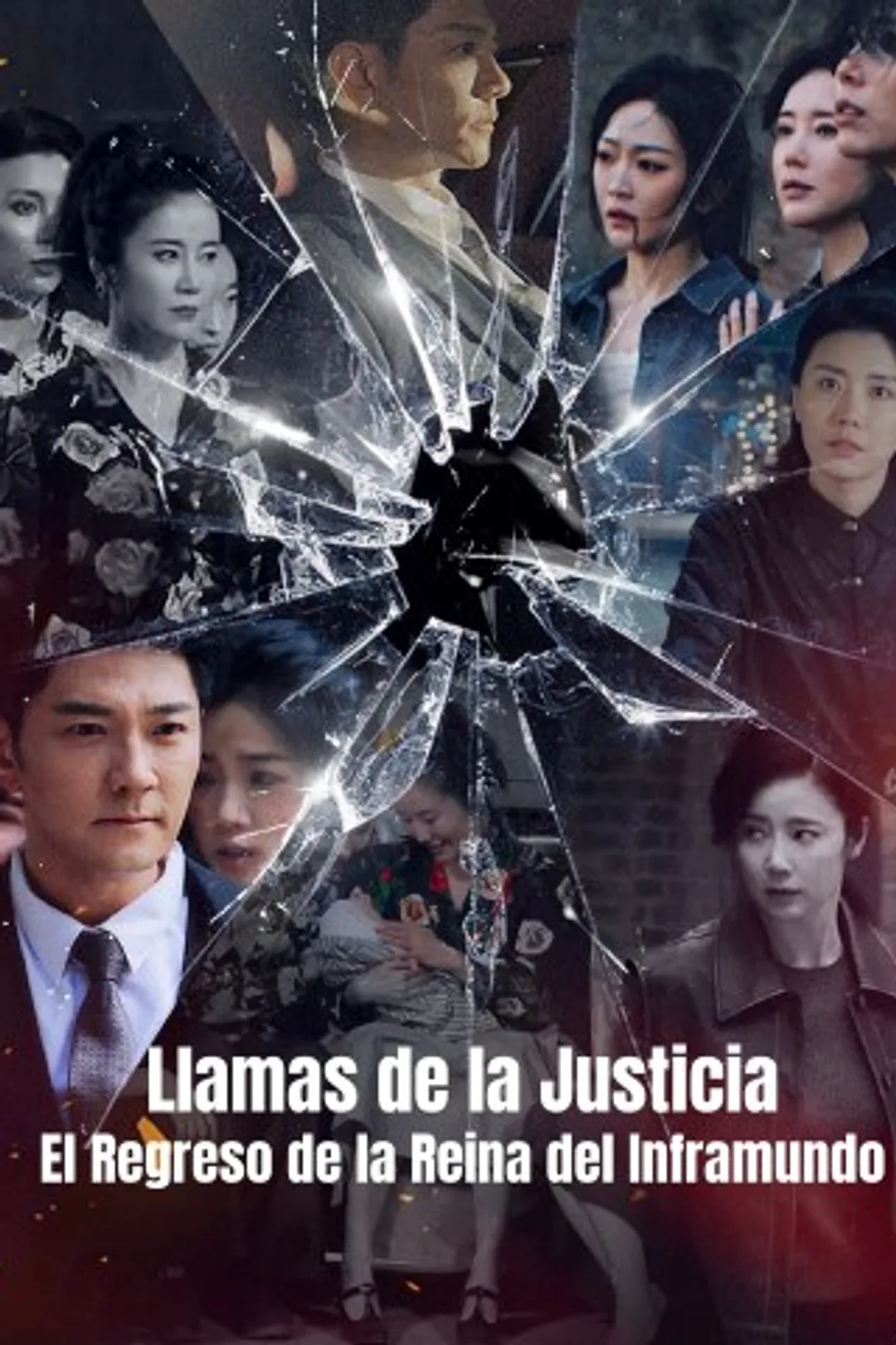 Póster de Llamas de la Justicia: El Regreso de la Reina del Inframundo
