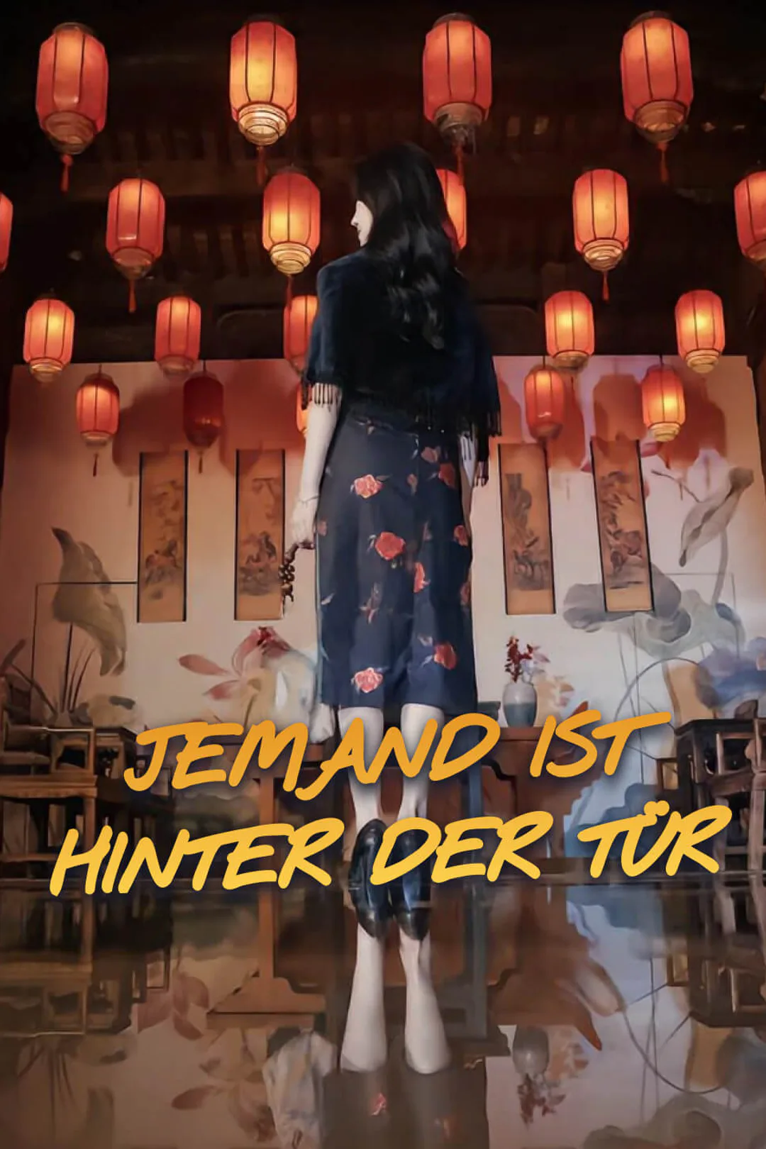Poster von Jemand ist hinter der Tür