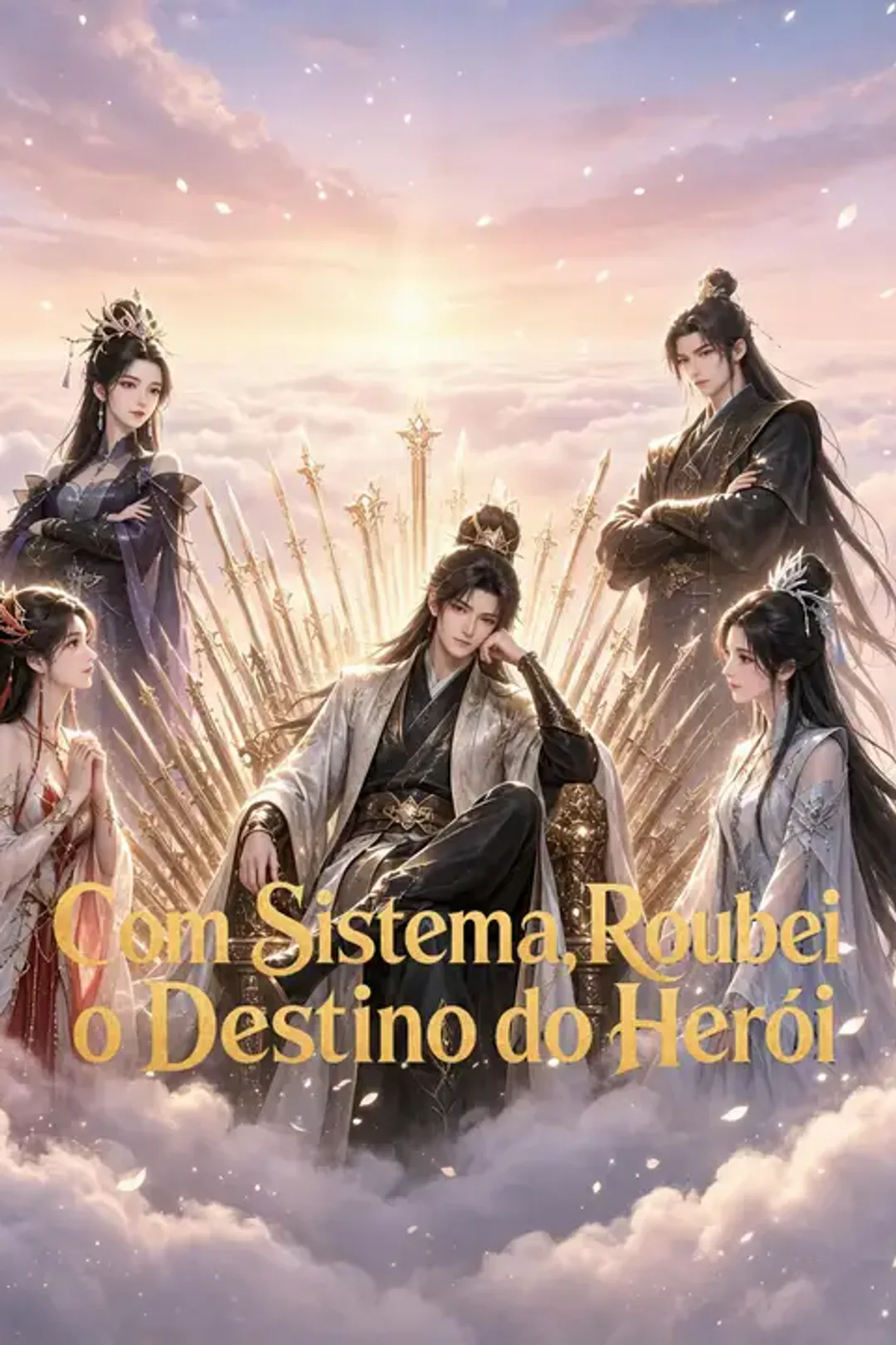 Pôster de Com Sistema, Roubei o Destino do Herói