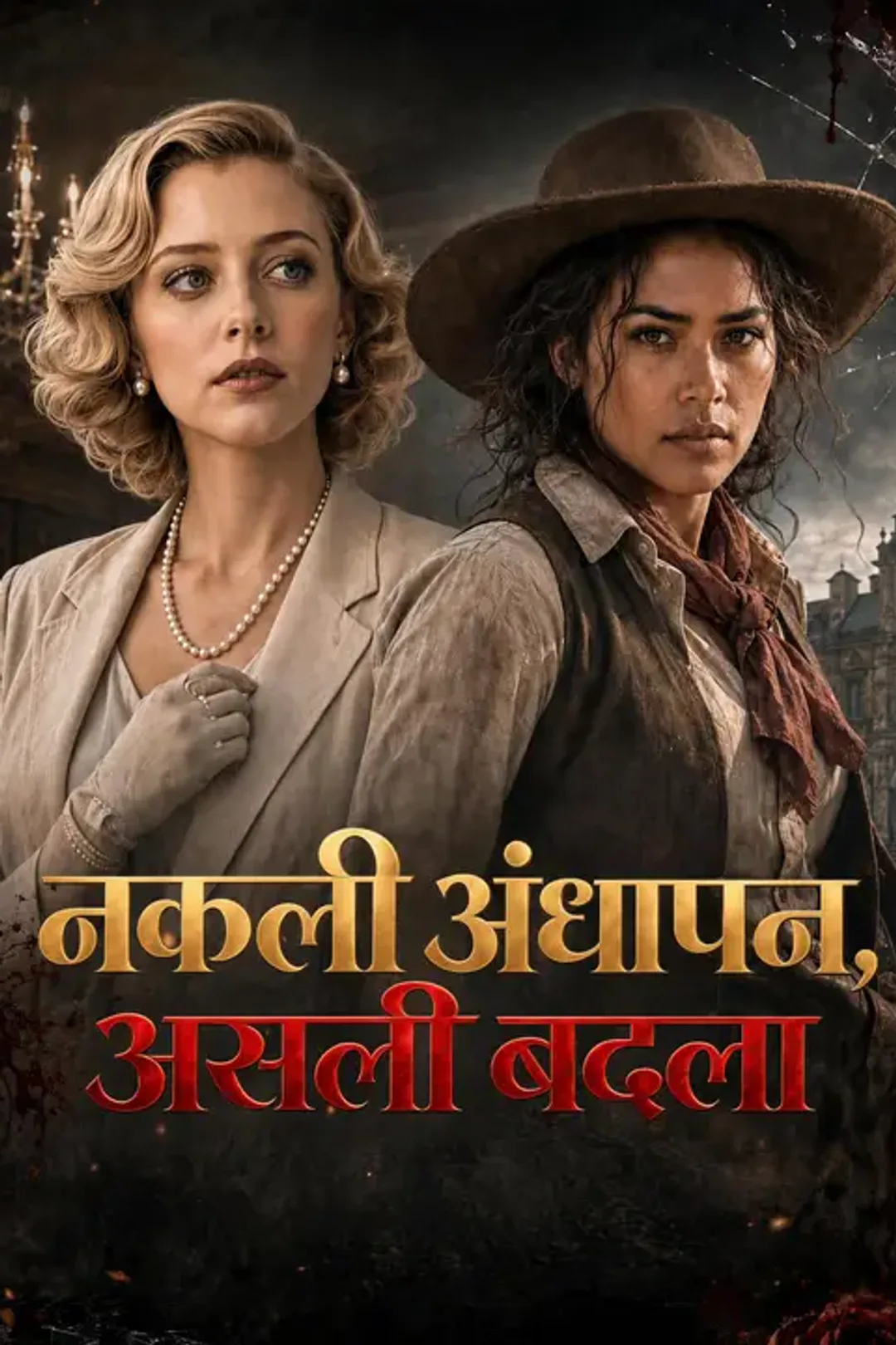 नकली अंधापन, असली बदला का पोस्टर