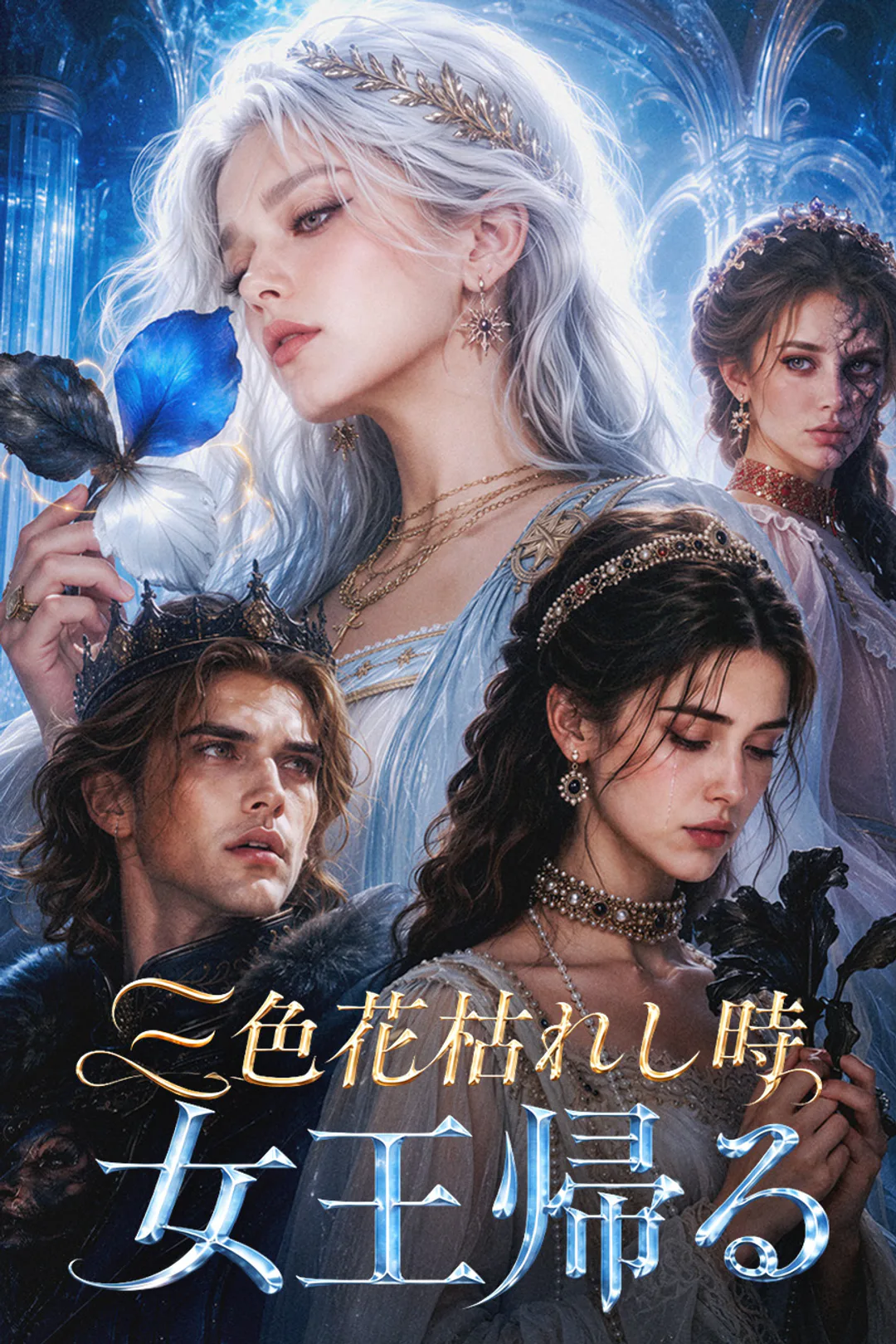 三色花枯れし時、女王帰るのポスター
