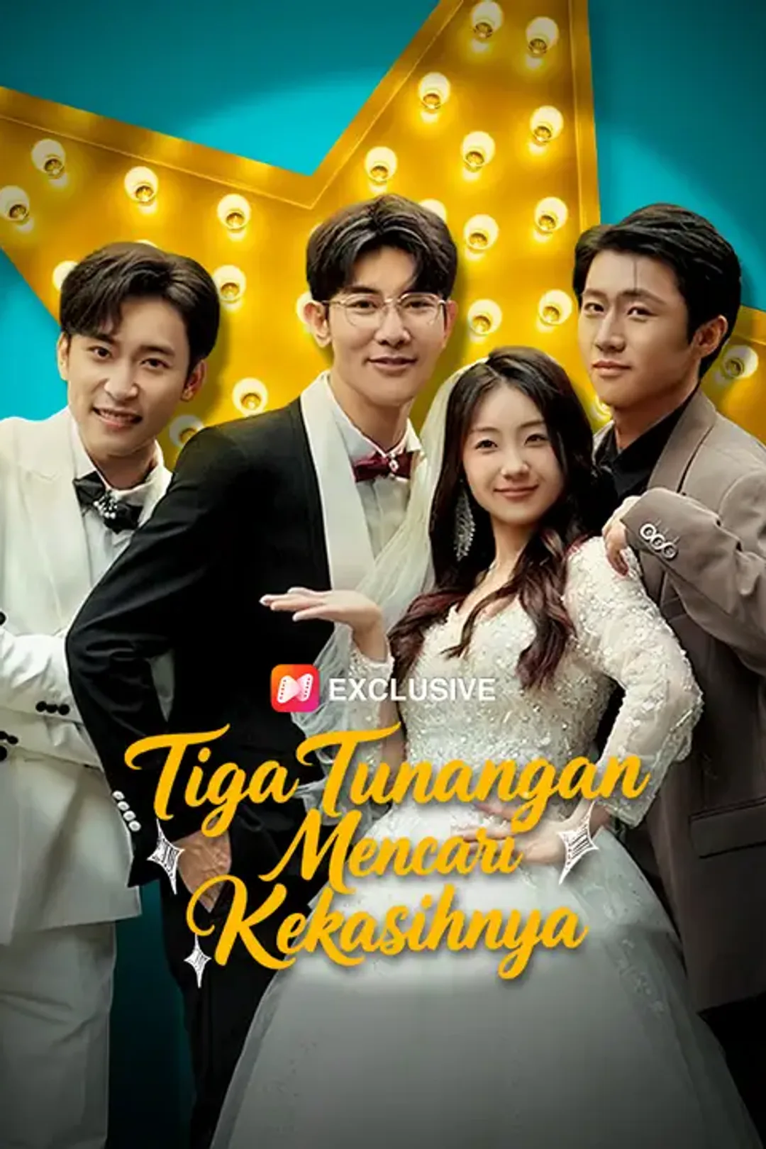 Poster Tiga Tunangan Mencari Kekasihnya