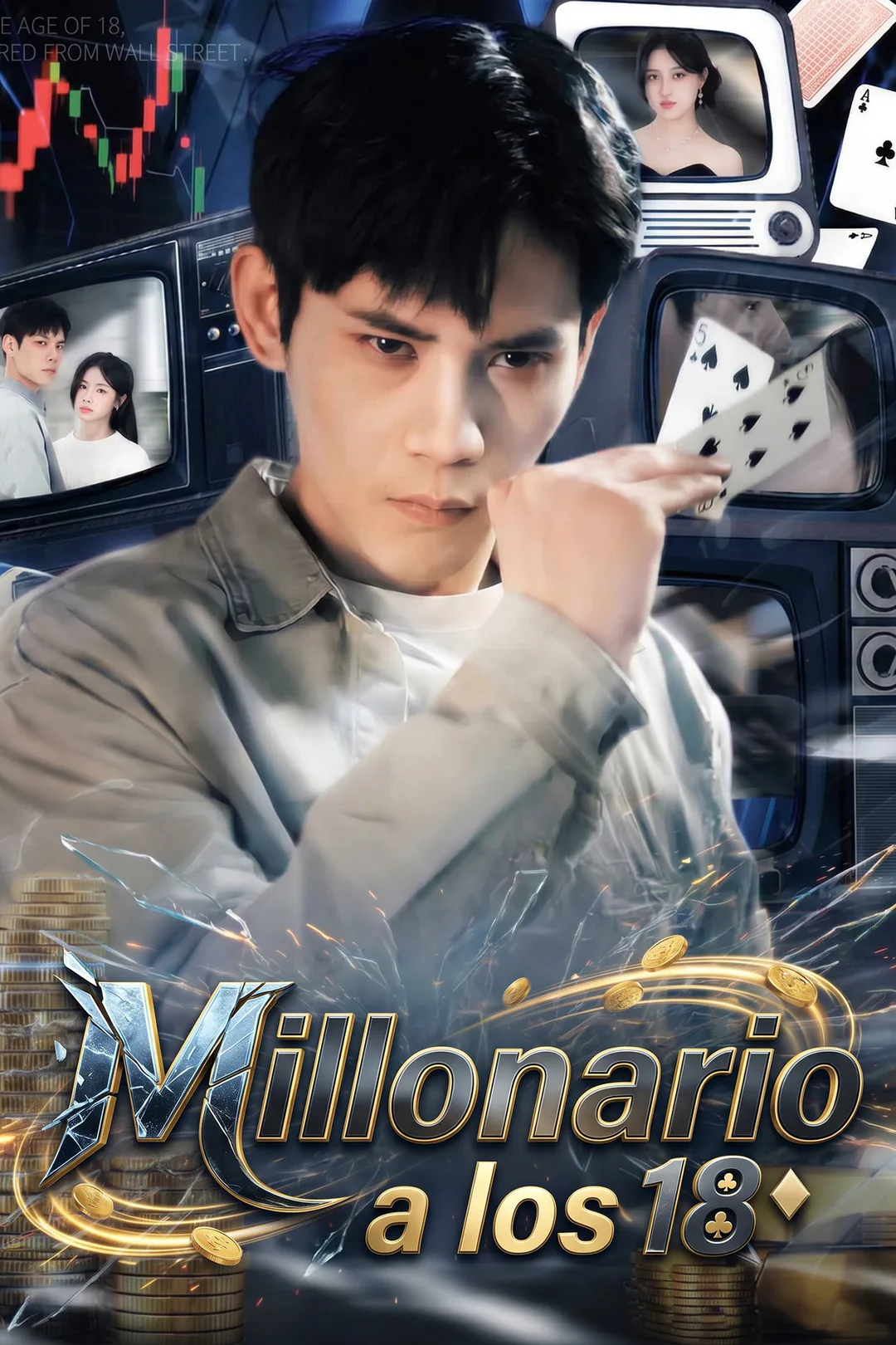 Póster de Millonario a los 18