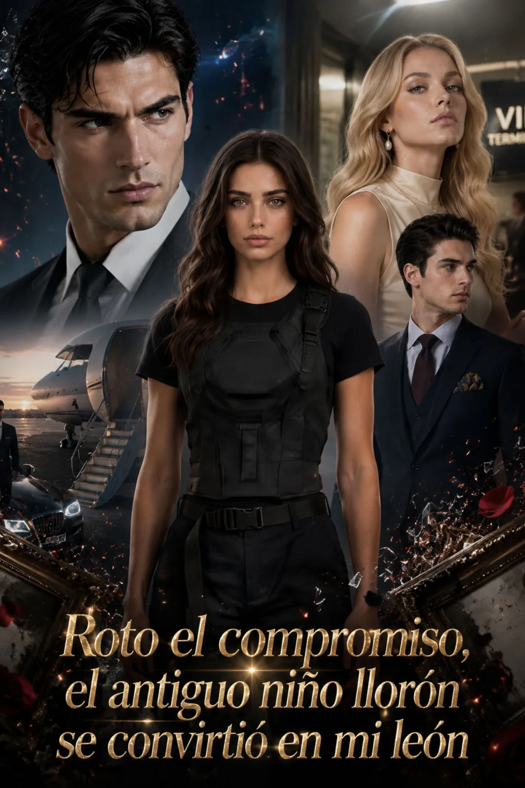 Póster de Roto el compromiso, el antiguo niño llorón se convirtió en mi león