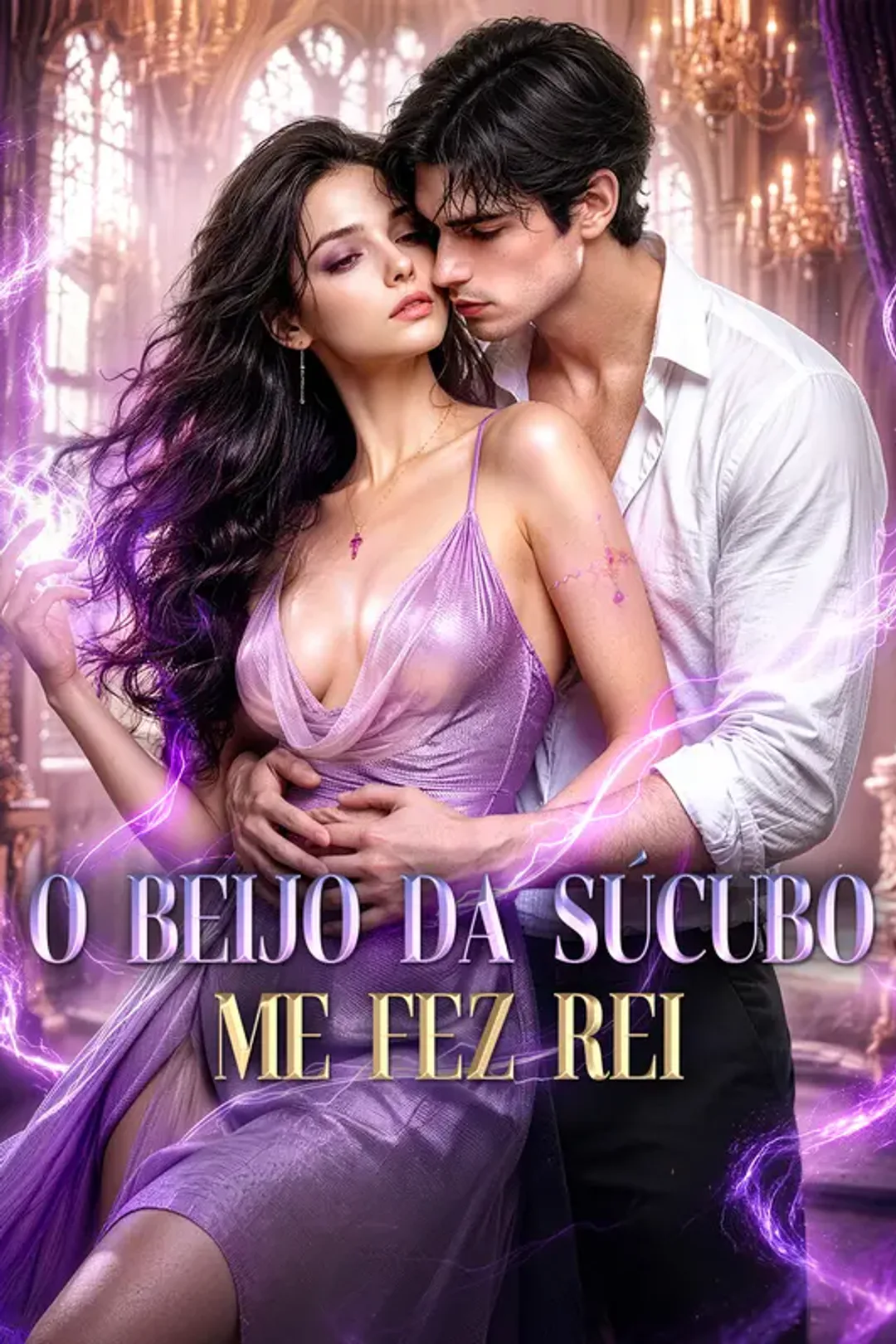 Pôster de O Beijo da Súcubo Me Fez Rei