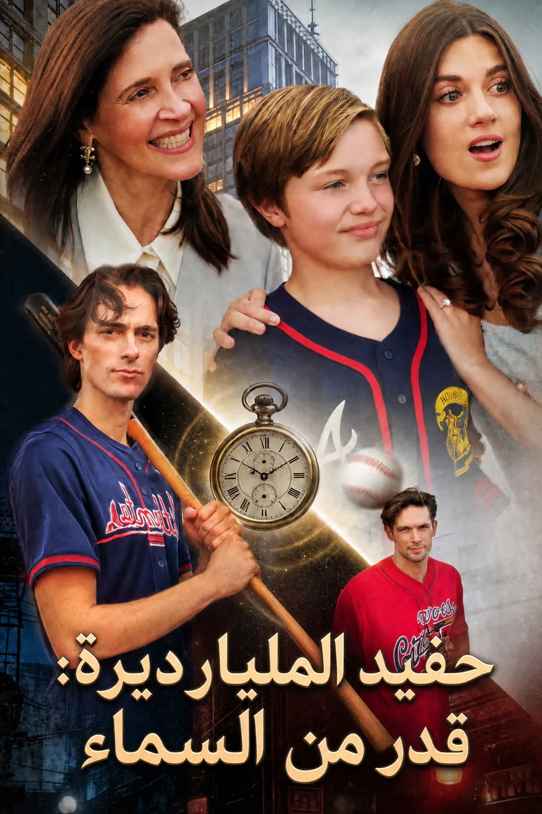 ملصق مسلسل «حفيد المليارديرة: قدر من السماء»