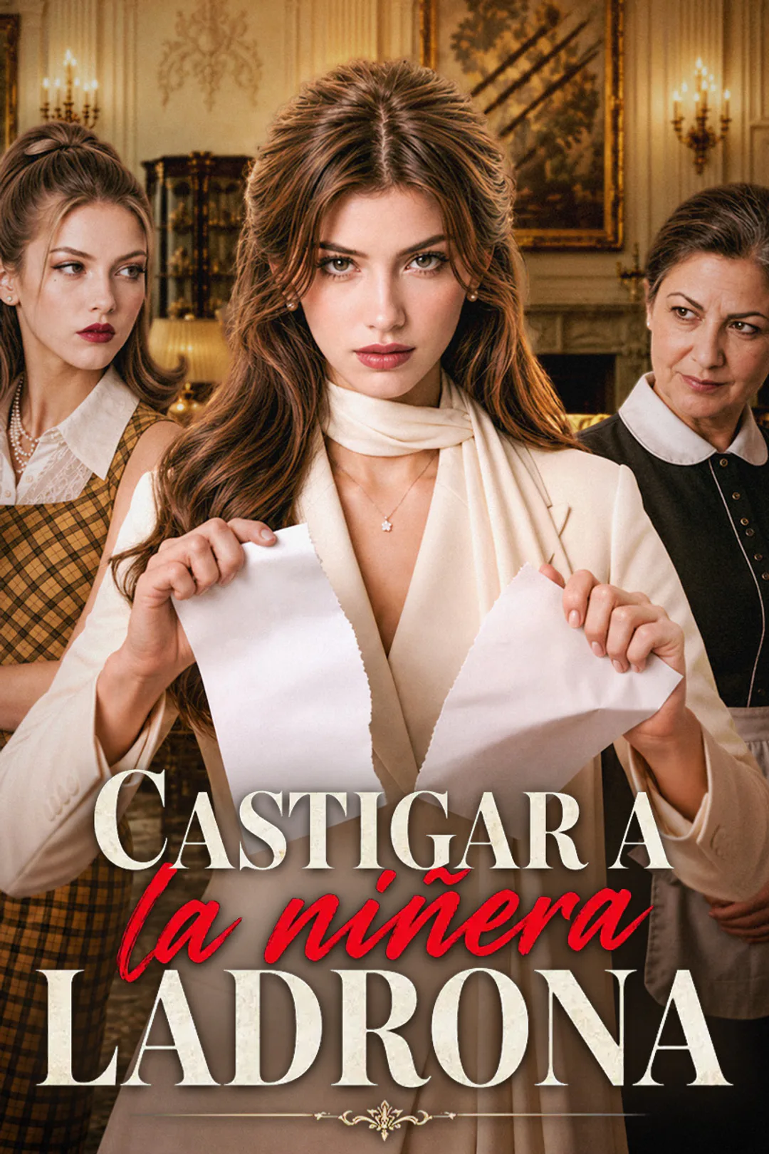 Póster de Castigar a la niñera ladrona