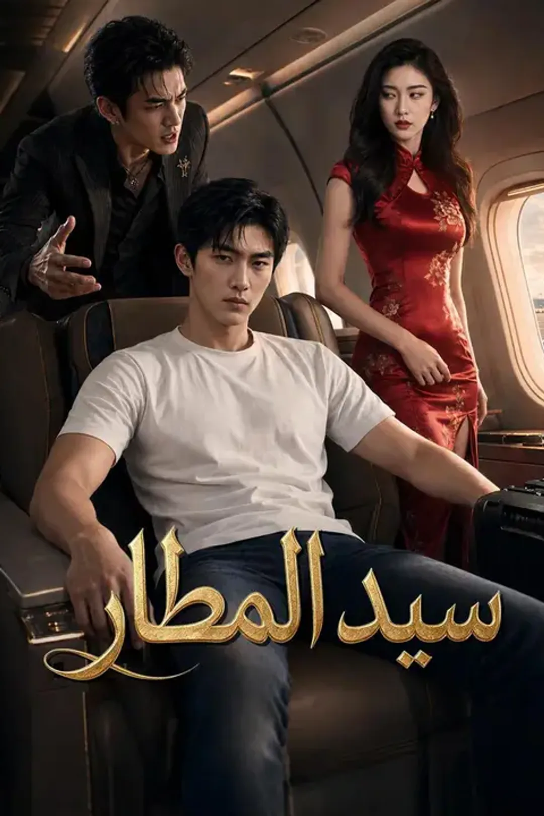 ملصق مسلسل «سيد المطار»