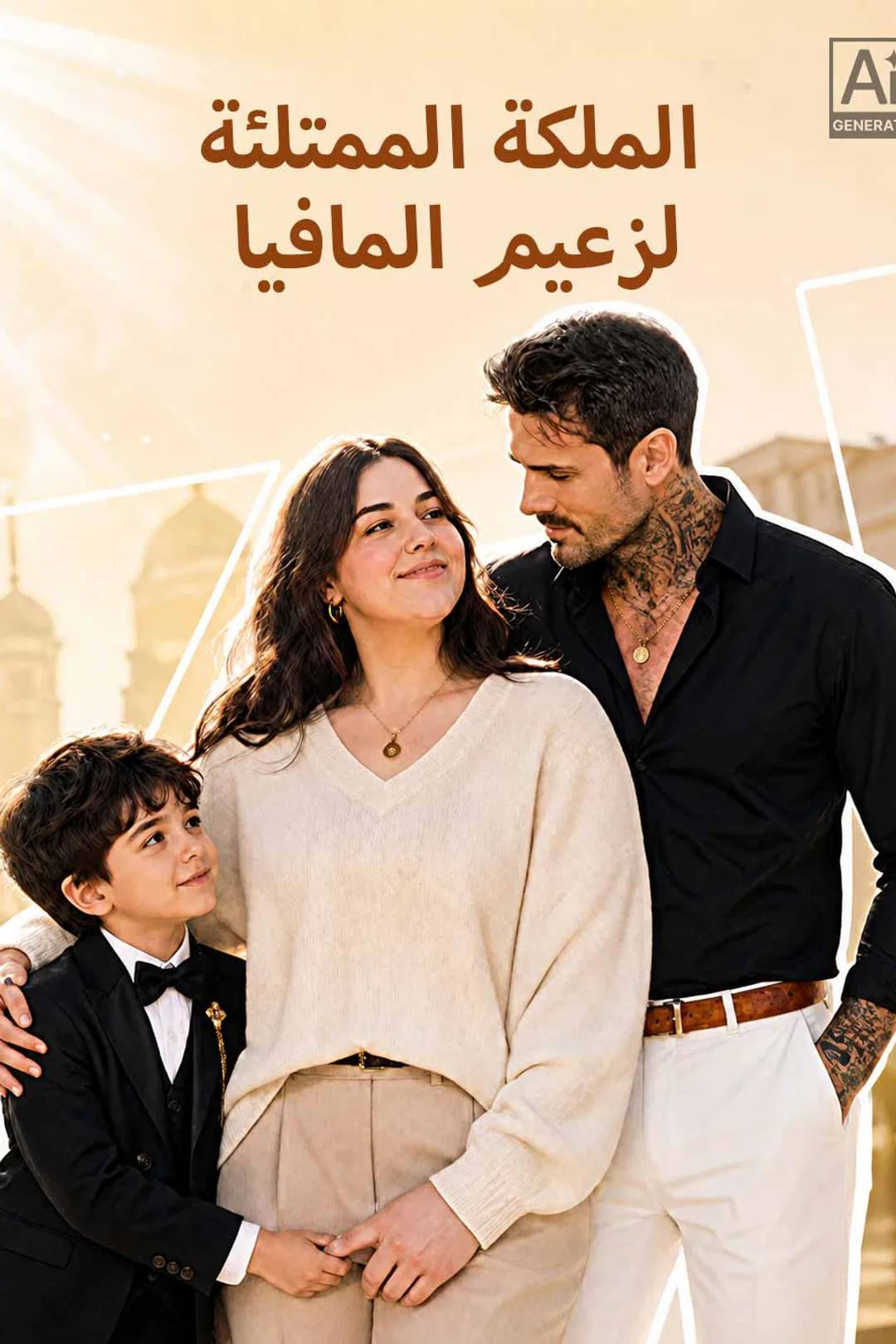ملصق مسلسل «الملكة الممتلئة لزعيم المافيا»