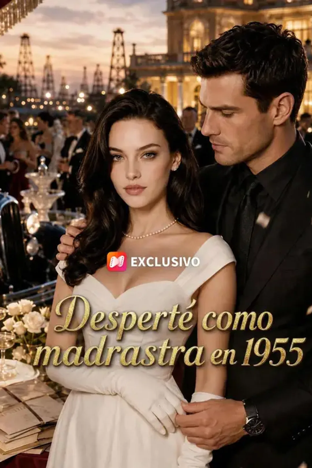 Póster de Desperté como madrastra en 1955