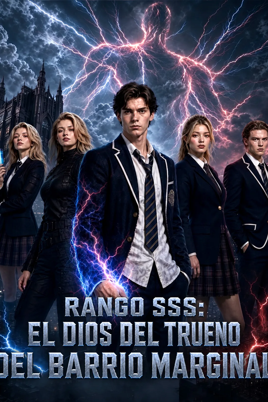 Póster de Rango SSS: El Dios del Trueno del barrio marginal