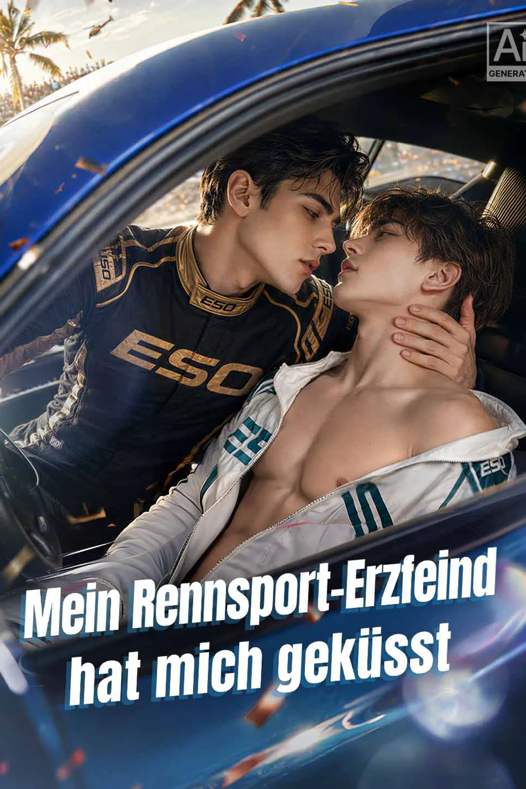 Poster von Mein Rennsport-Erzfeind hat mich geküsst